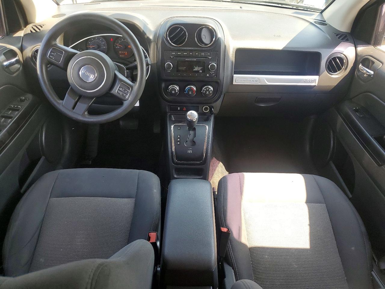 2015 Jeep Compass Sport Black vin: 1C4NJDBB2FD248261
