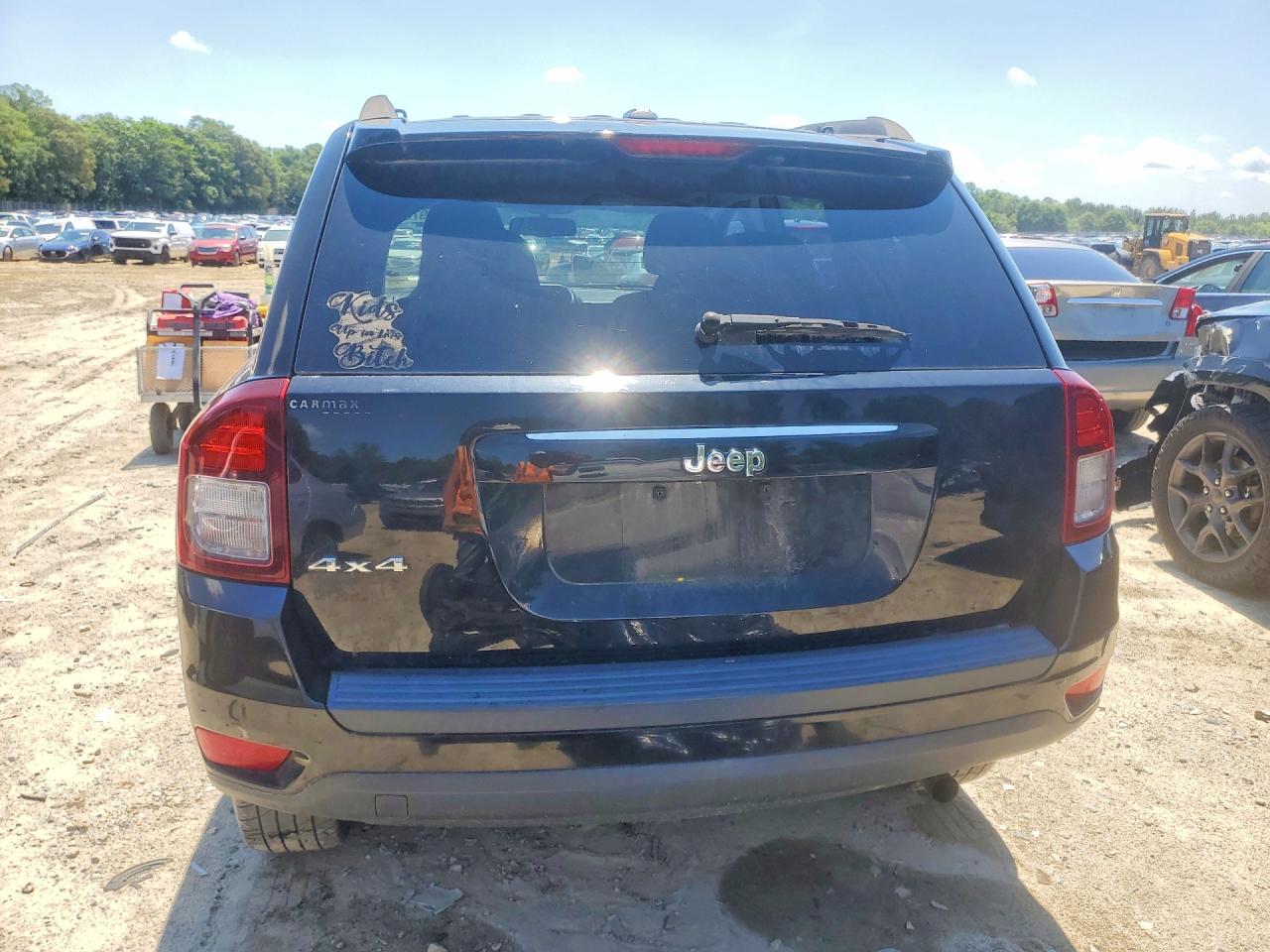 2015 Jeep Compass Sport Black vin: 1C4NJDBB2FD291868