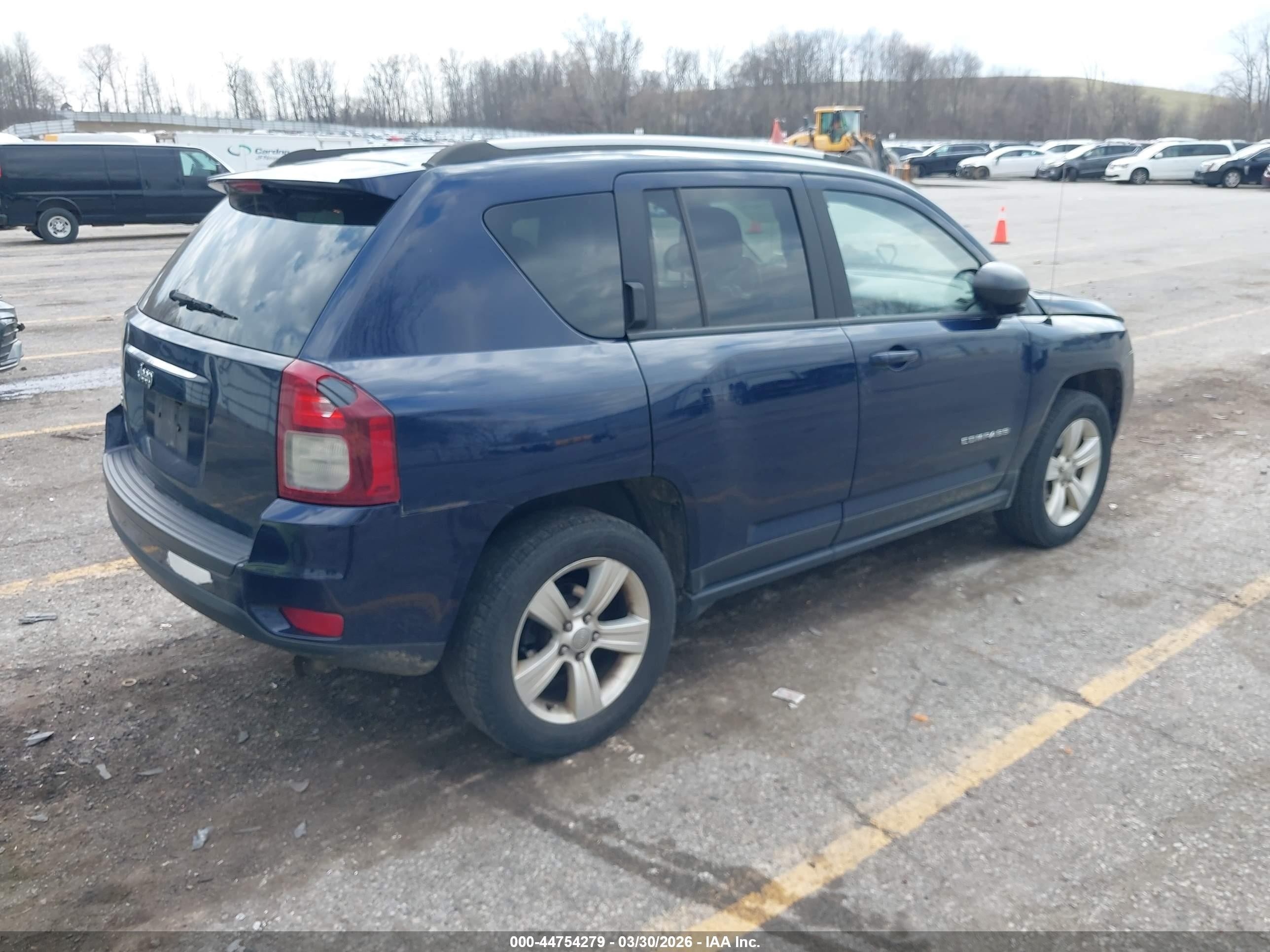 2015 Jeep Compass Sport Navy vin: 1C4NJDBB2FD393137