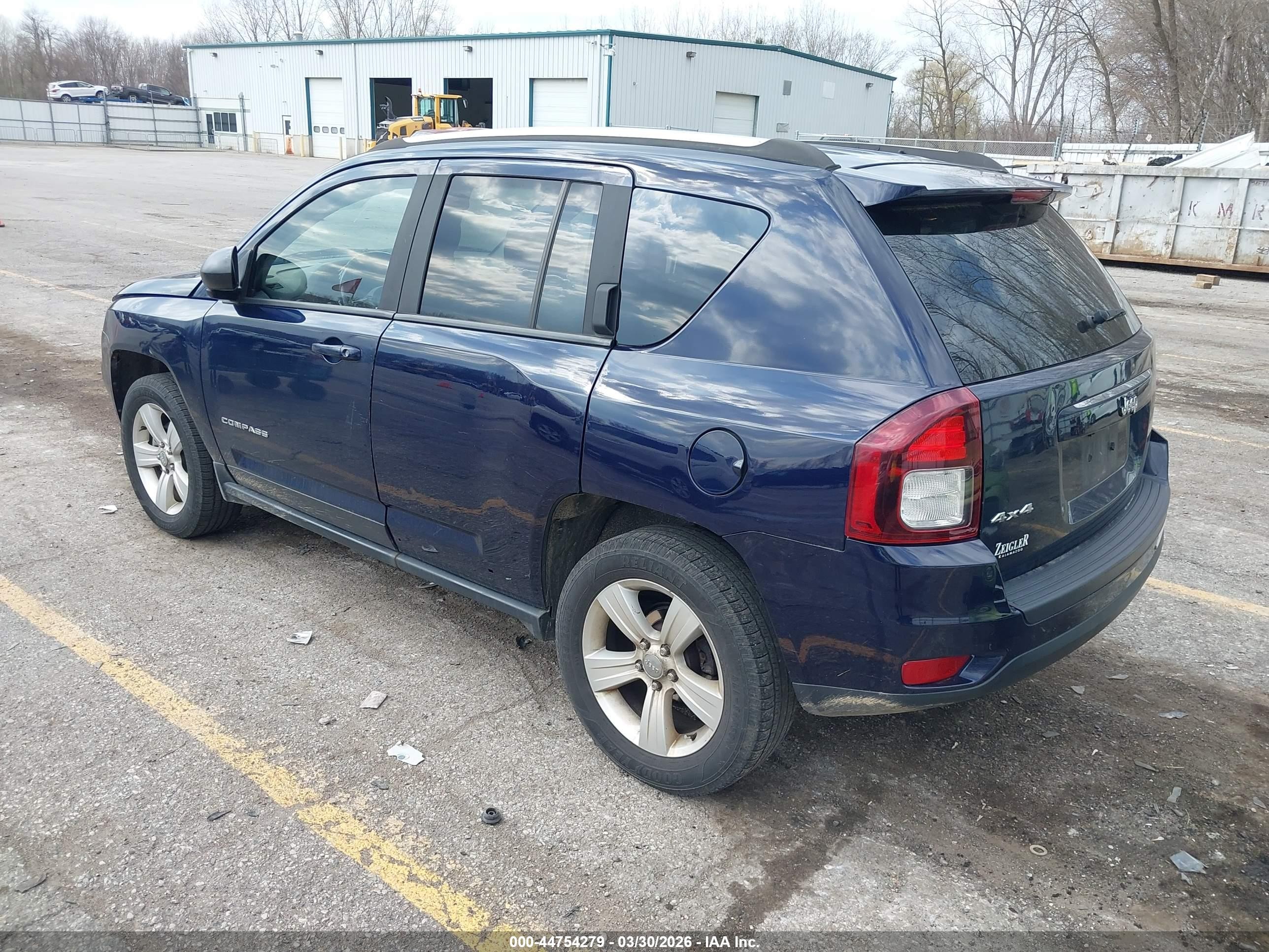 2015 Jeep Compass Sport Navy vin: 1C4NJDBB2FD393137
