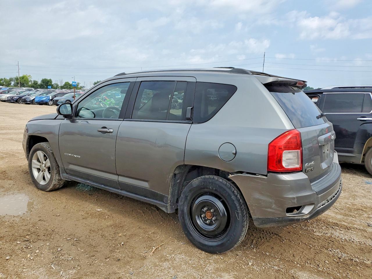 2012 Jeep Compass Sport Gray vin: 1C4NJDBB3CD576199