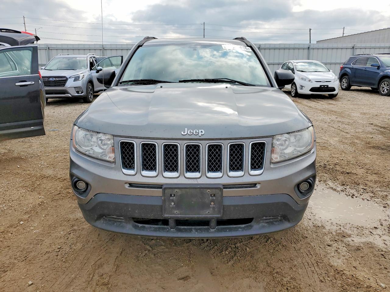 2012 Jeep Compass Sport Gray vin: 1C4NJDBB3CD576199