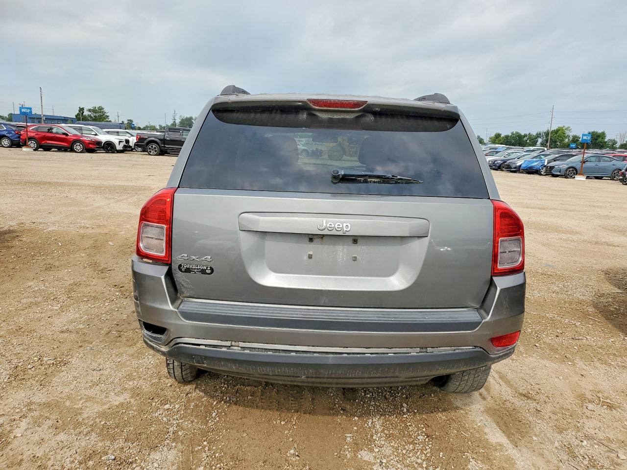 2012 Jeep Compass Sport Gray vin: 1C4NJDBB3CD576199