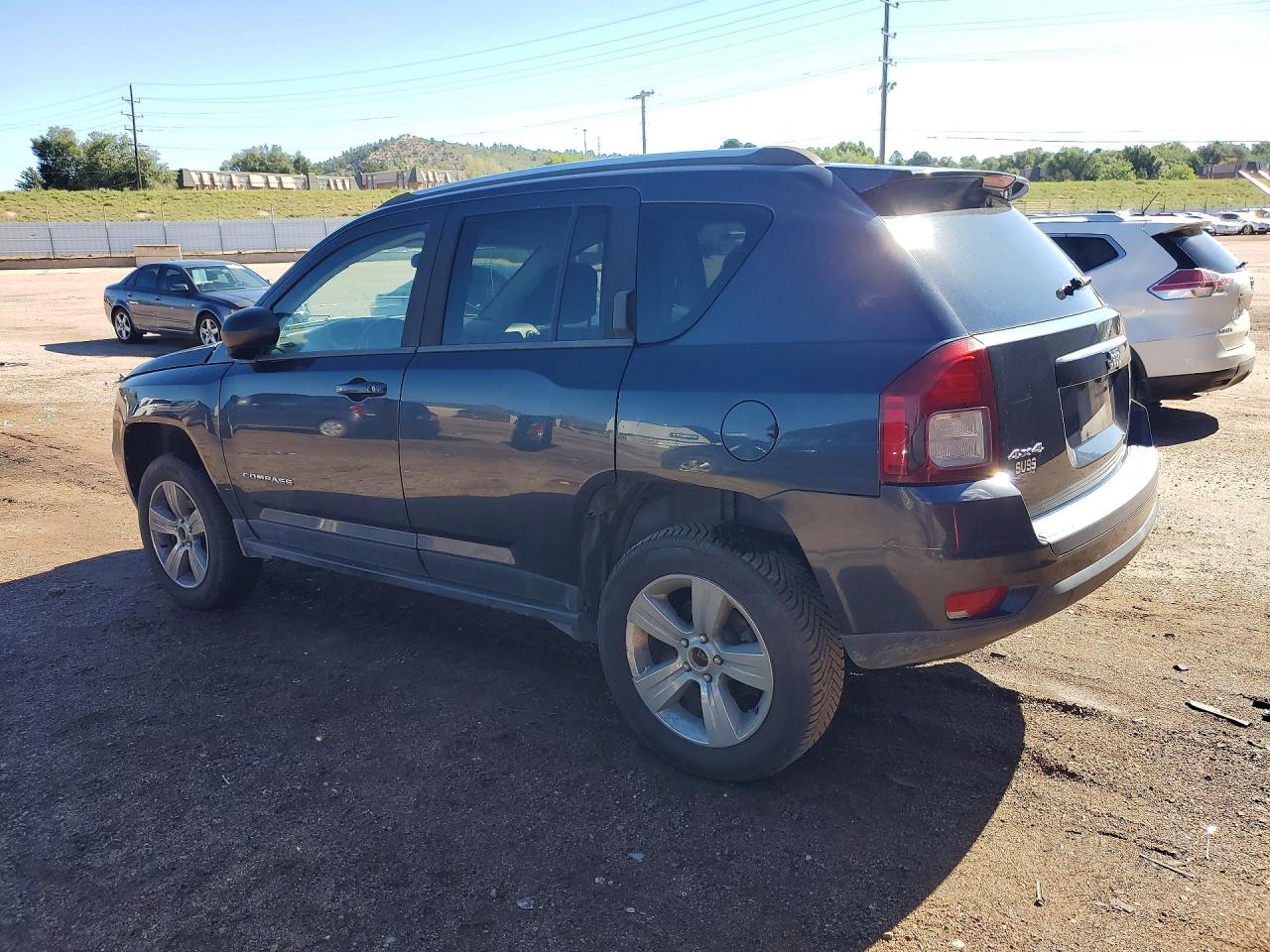 2014 Jeep Compass Sport Синий vin: 1C4NJDBB3ED879485