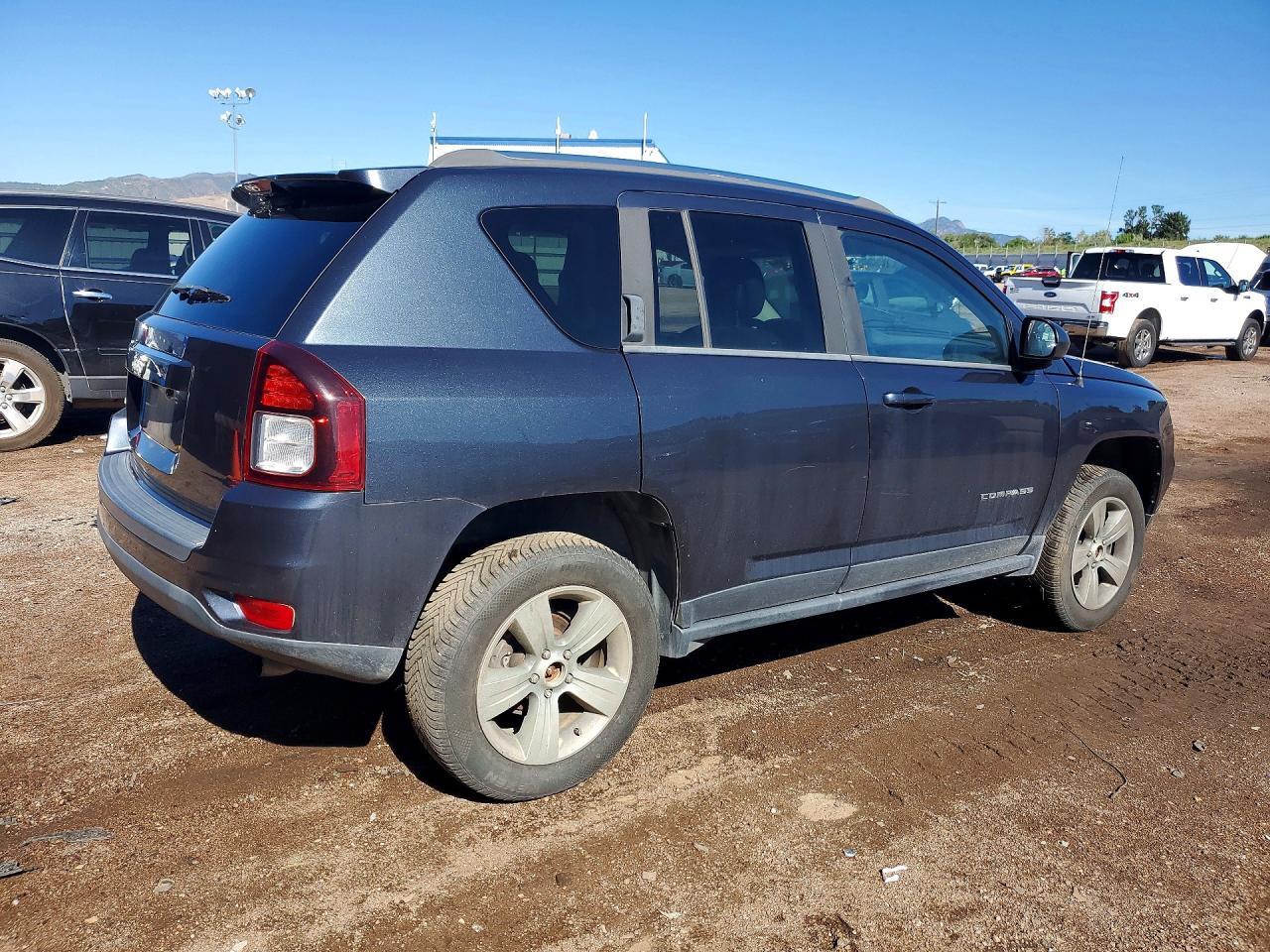 2014 Jeep Compass Sport Синий vin: 1C4NJDBB3ED879485