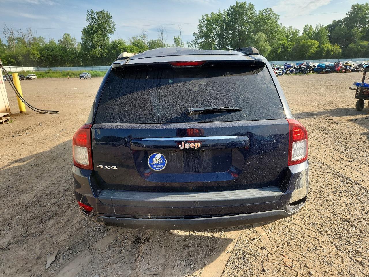 2014 Jeep Compass Sport Blue vin: 1C4NJDBB4ED591992