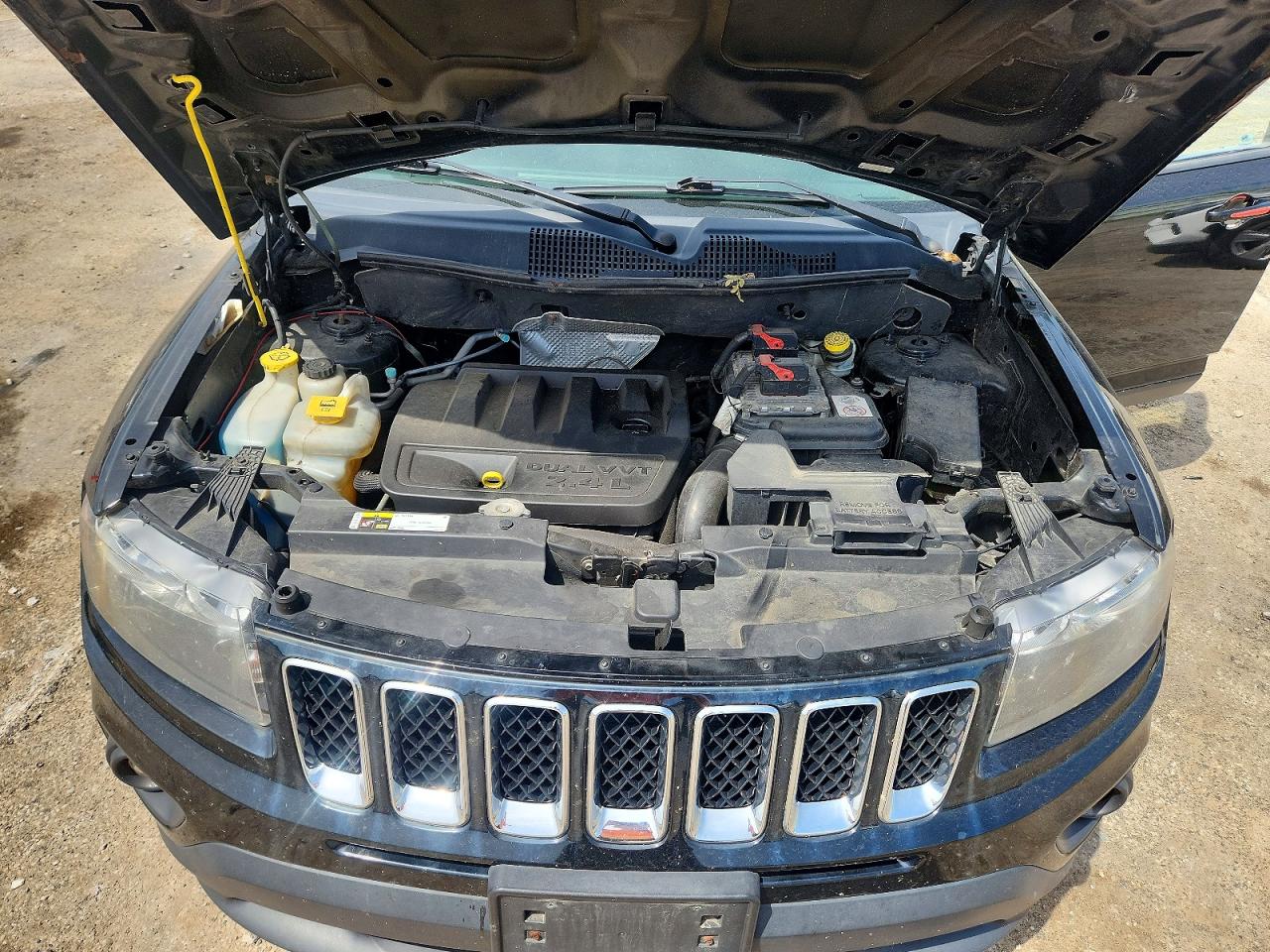 2014 Jeep Compass Sport Black vin: 1C4NJDBB4ED841862