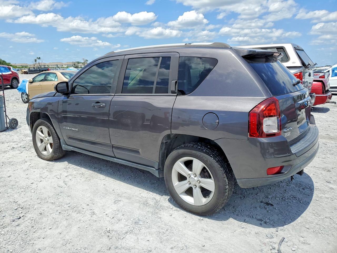 2015 Jeep Compass Sport Gray vin: 1C4NJDBB4FD393155