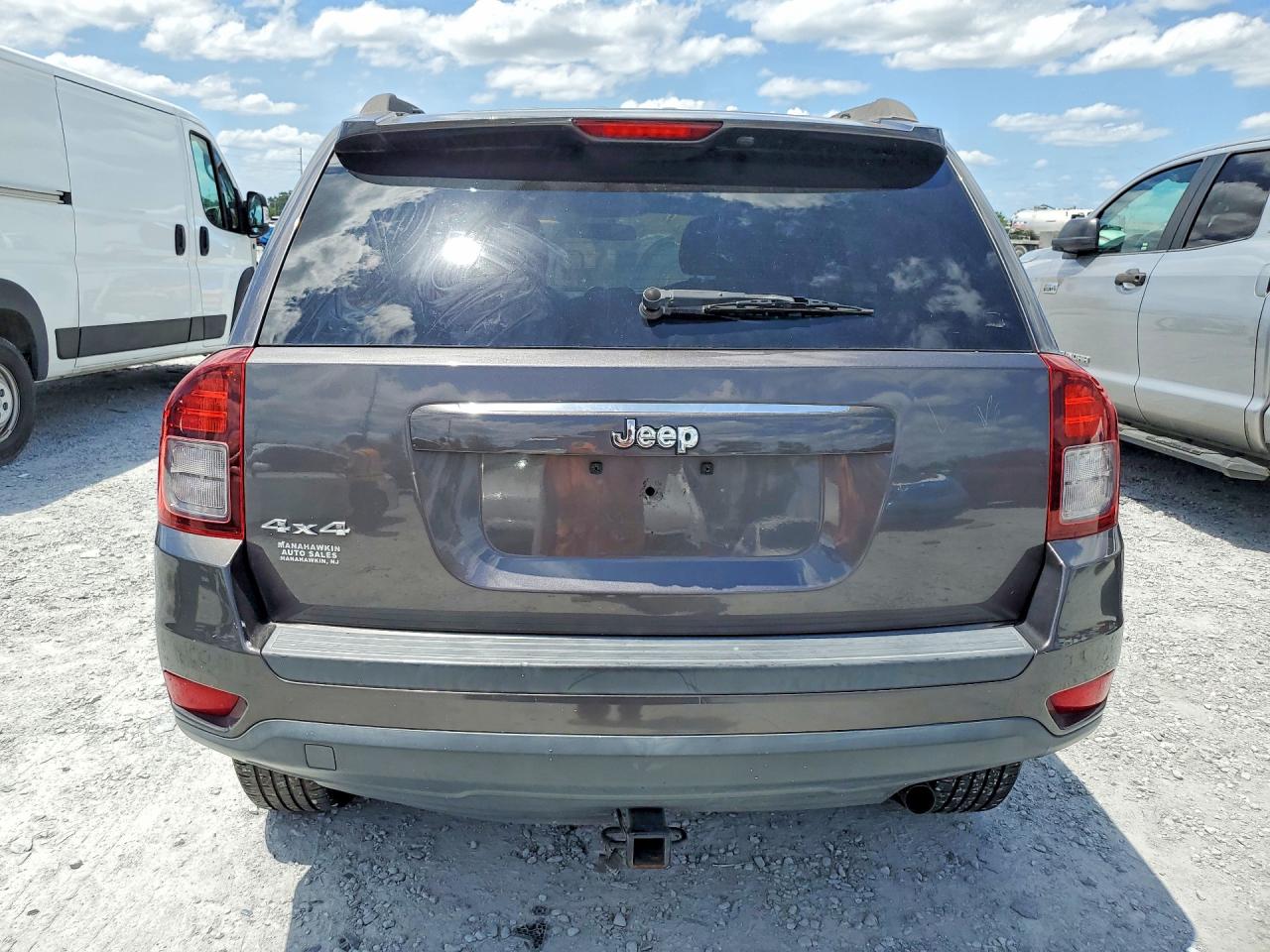 2015 Jeep Compass Sport Gray vin: 1C4NJDBB4FD393155