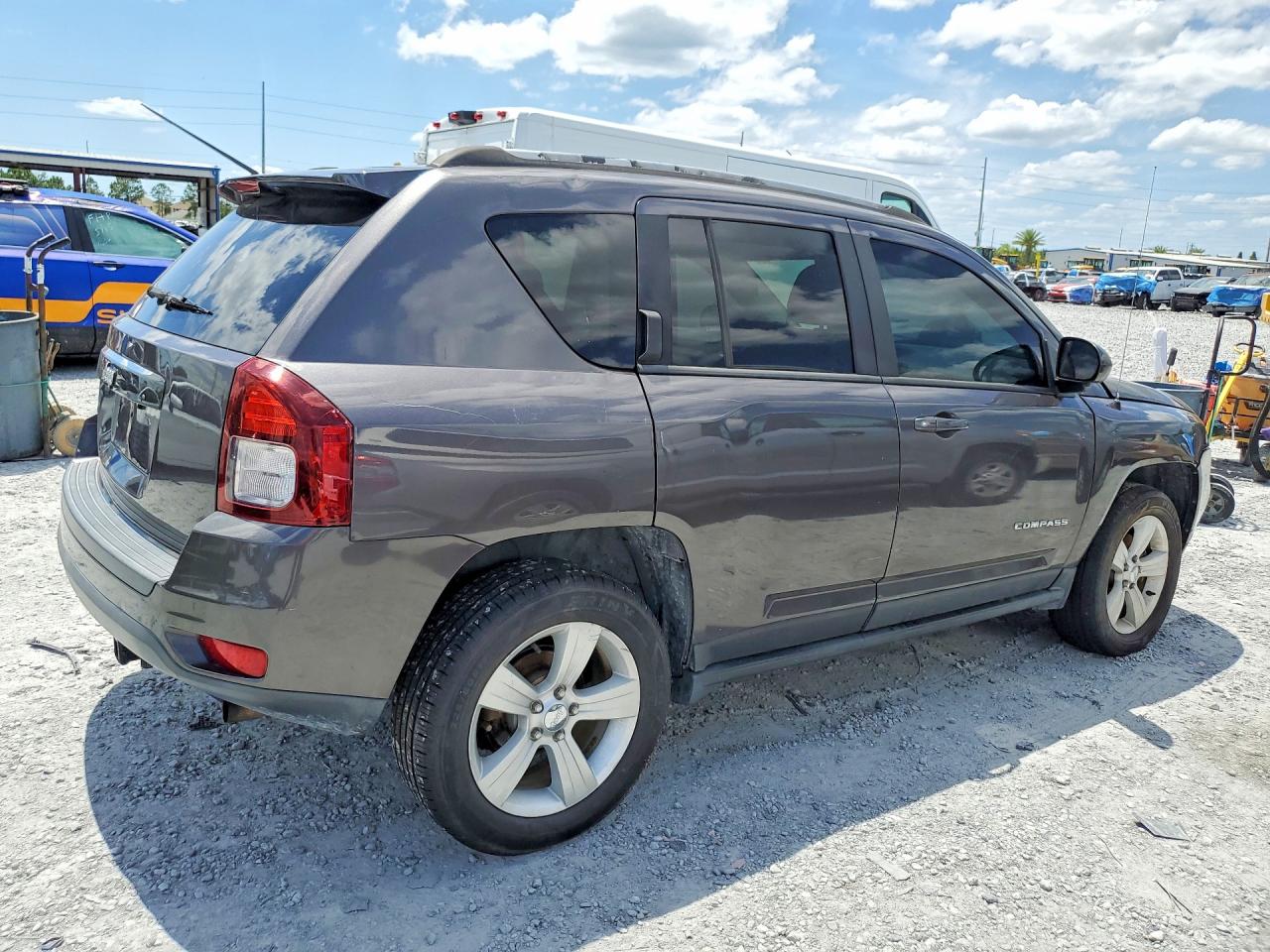 2015 Jeep Compass Sport Gray vin: 1C4NJDBB4FD393155