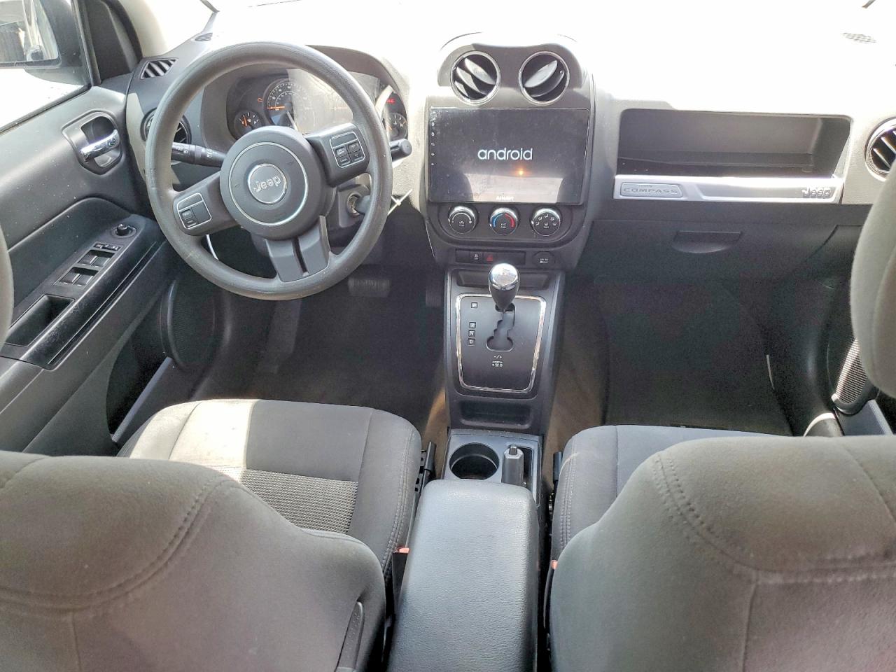 2015 Jeep Compass Sport Gray vin: 1C4NJDBB4FD393155