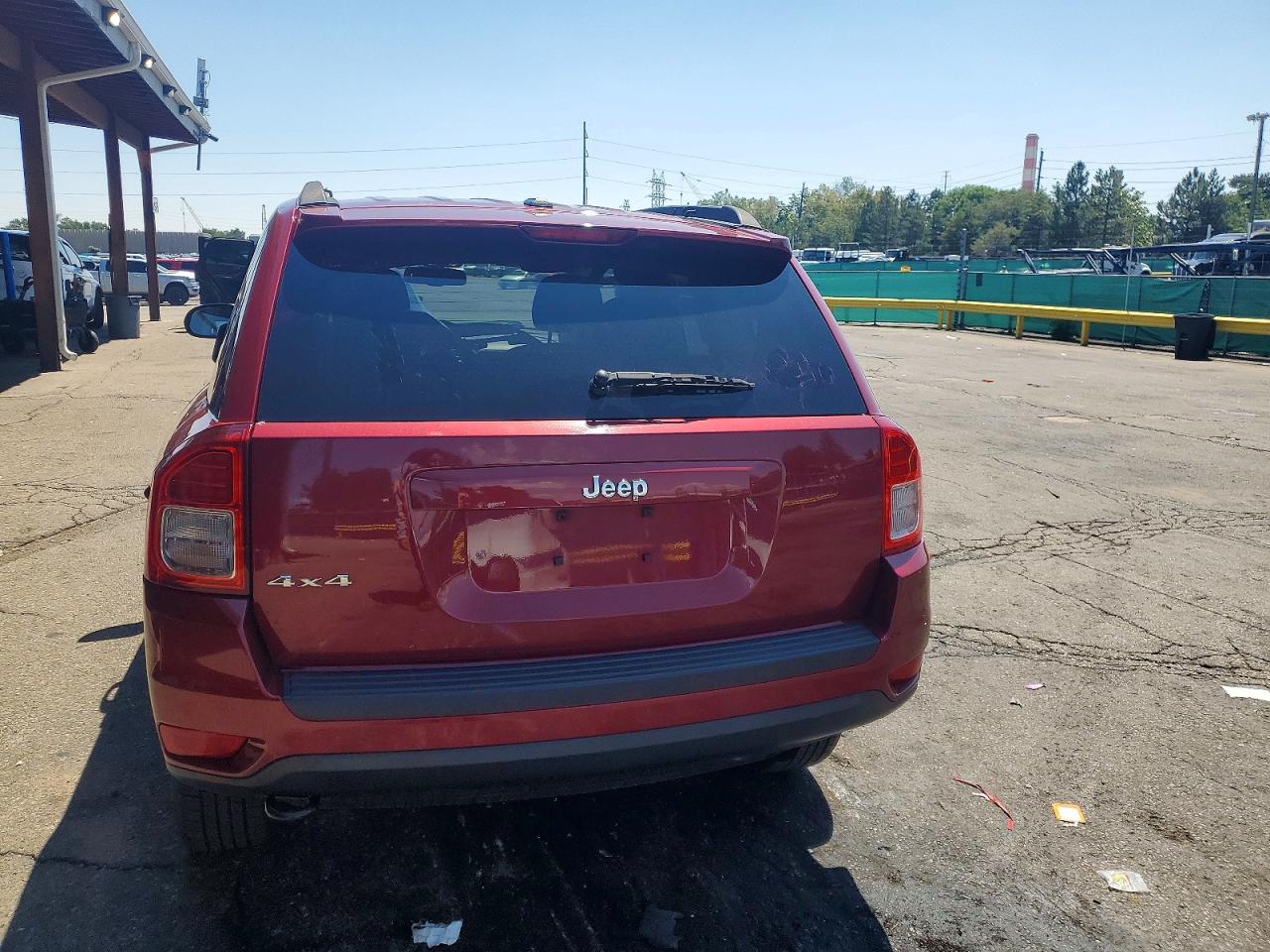 2012 Jeep Compass Sport Red vin: 1C4NJDBB5CD705530