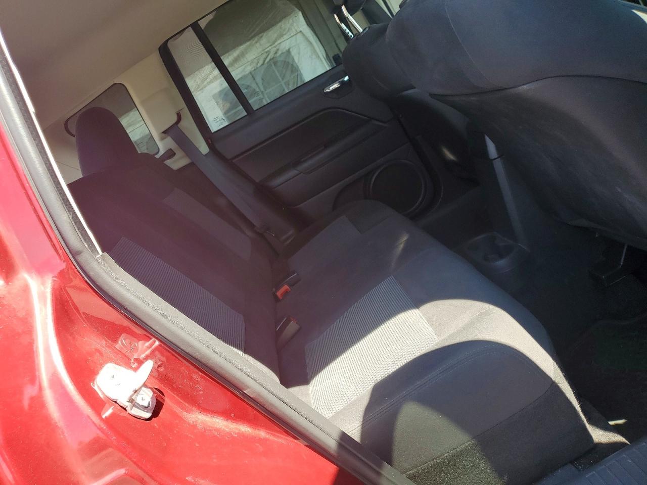 2012 Jeep Compass Sport Red vin: 1C4NJDBB5CD705530