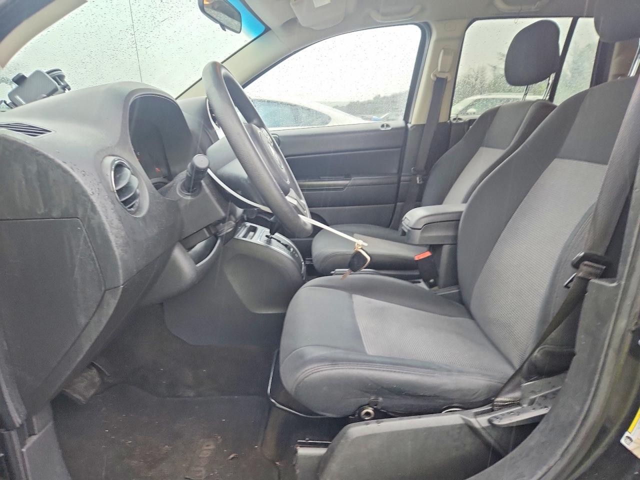2013 Jeep Compass Sport Черный vin: 1C4NJDBB5DD245481