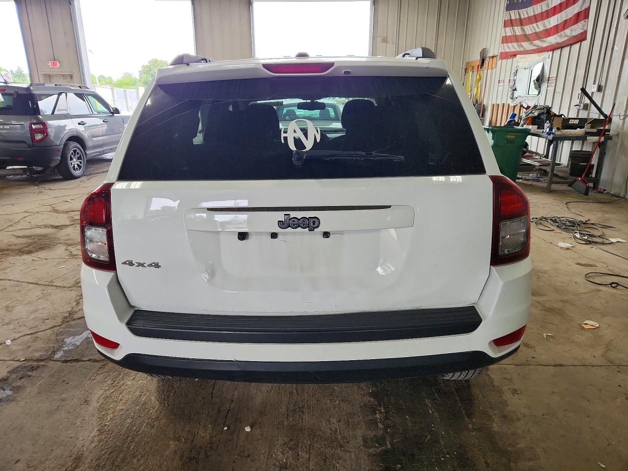 2014 Jeep Compass Sport Белый vin: 1C4NJDBB5ED626782