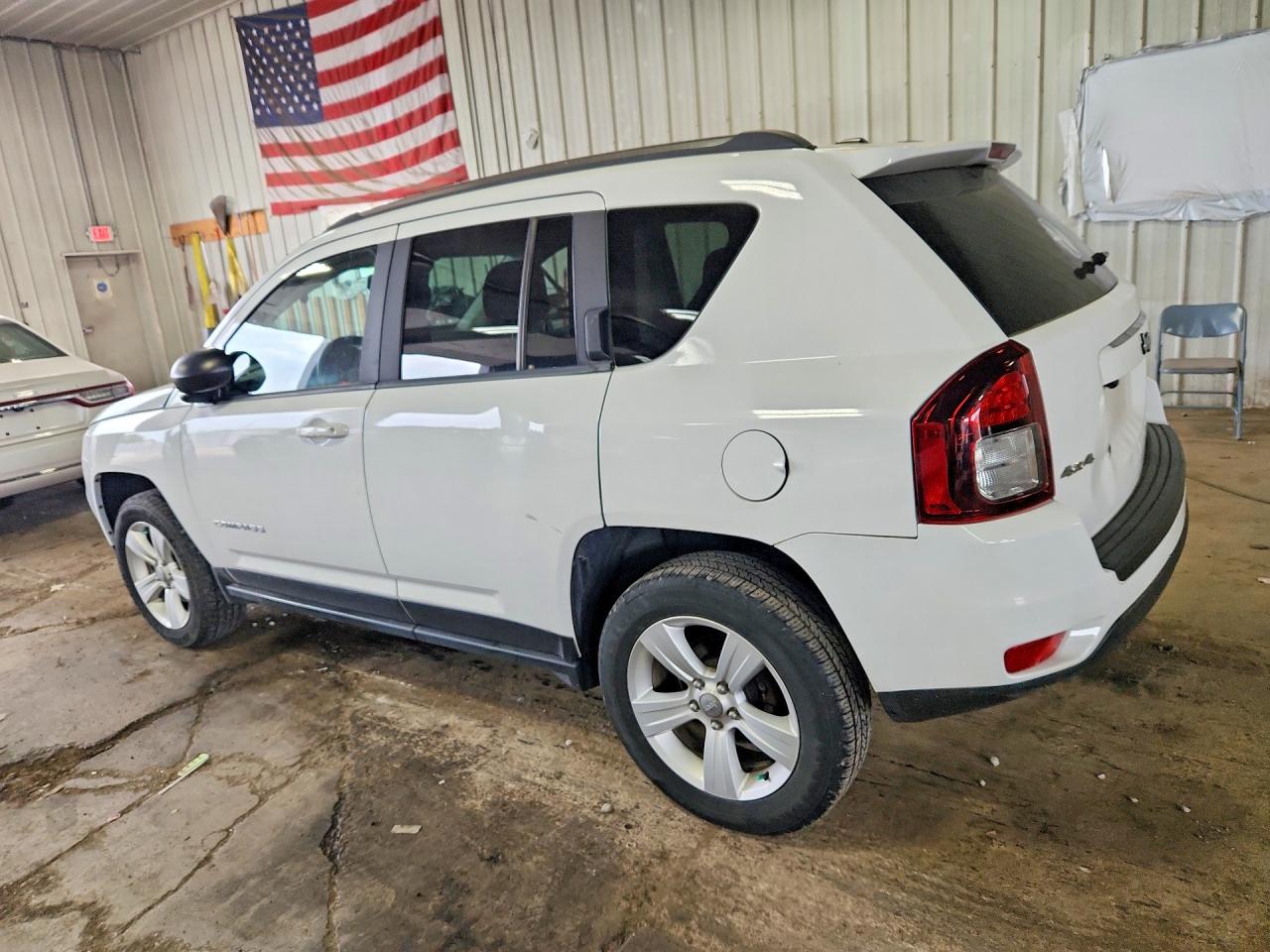 2014 Jeep Compass Sport Белый vin: 1C4NJDBB5ED626782