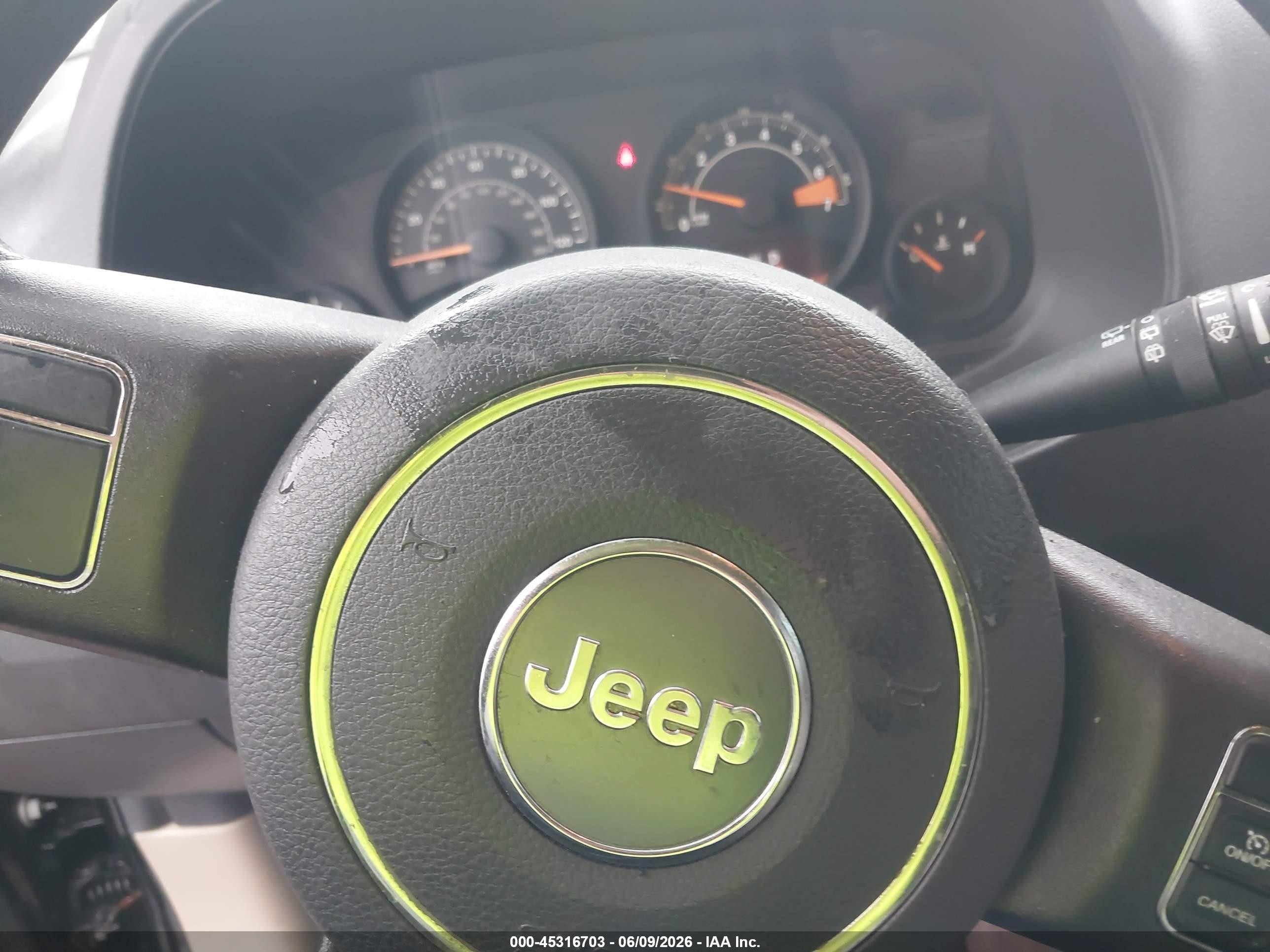 2014 Jeep Compass Sport Black vin: 1C4NJDBB5ED661242