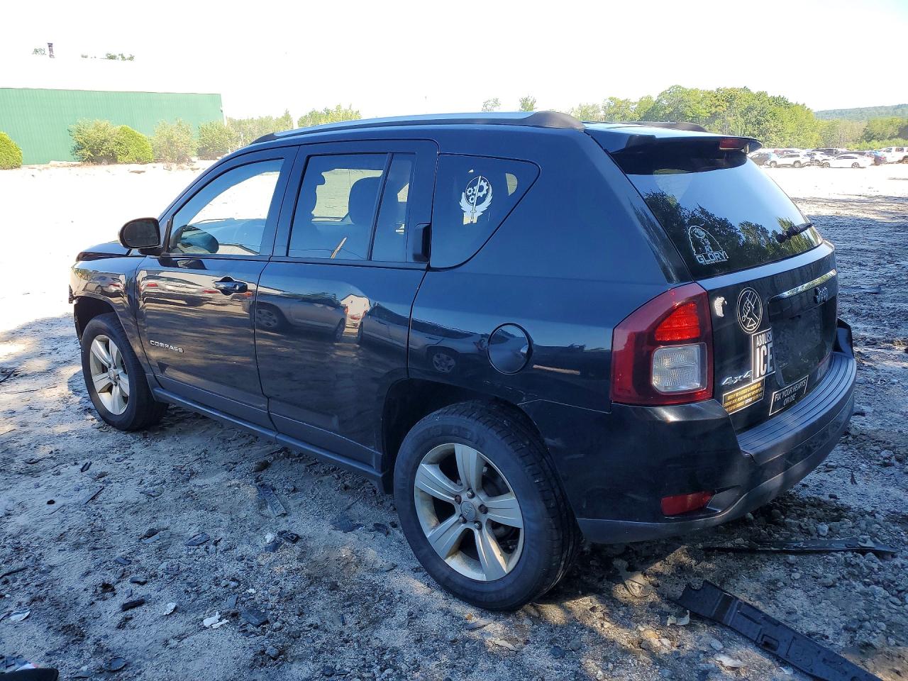 2015 Jeep Compass Sport Black vin: 1C4NJDBB5FD248206