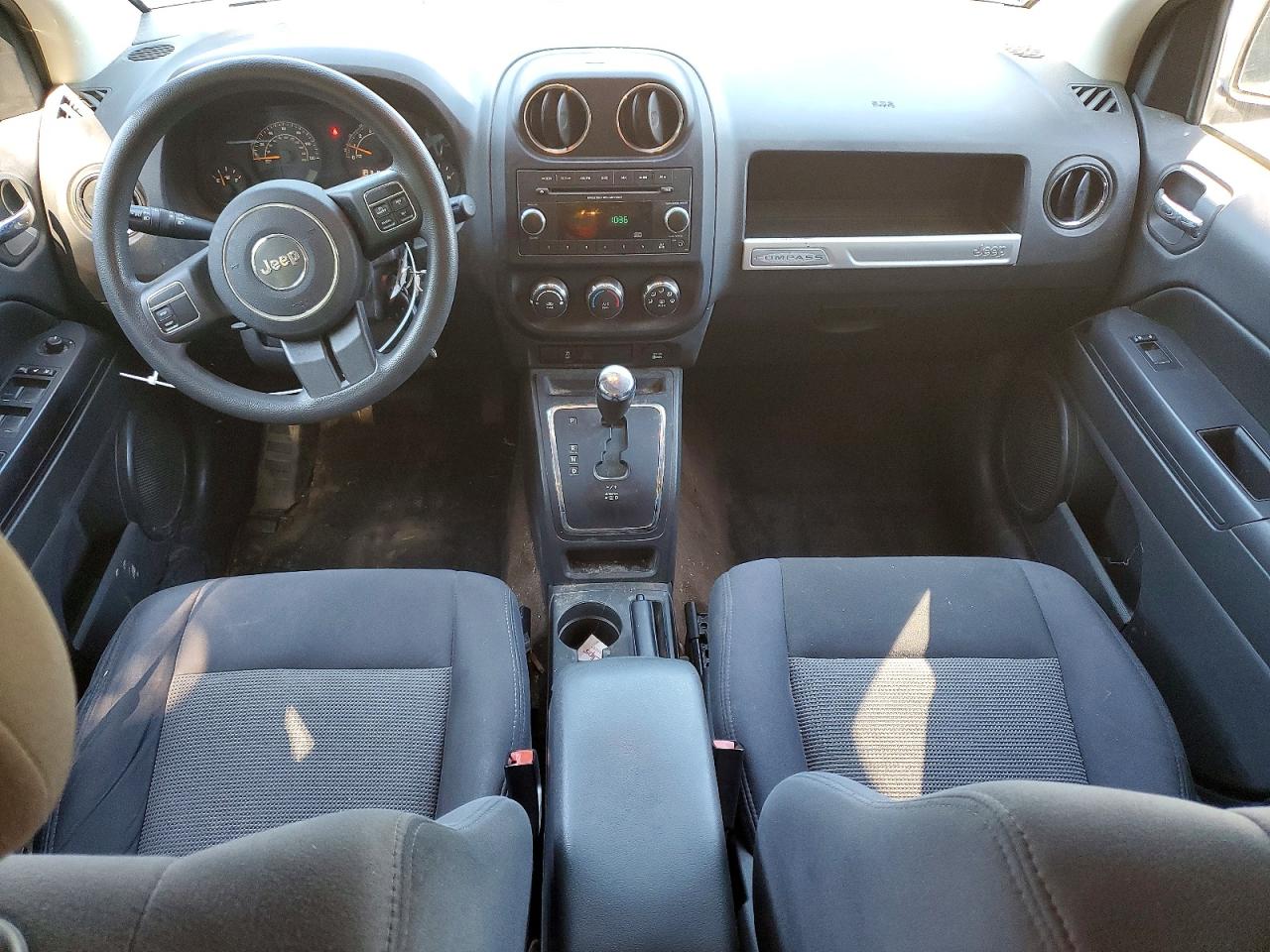 2015 Jeep Compass Sport Black vin: 1C4NJDBB5FD248206
