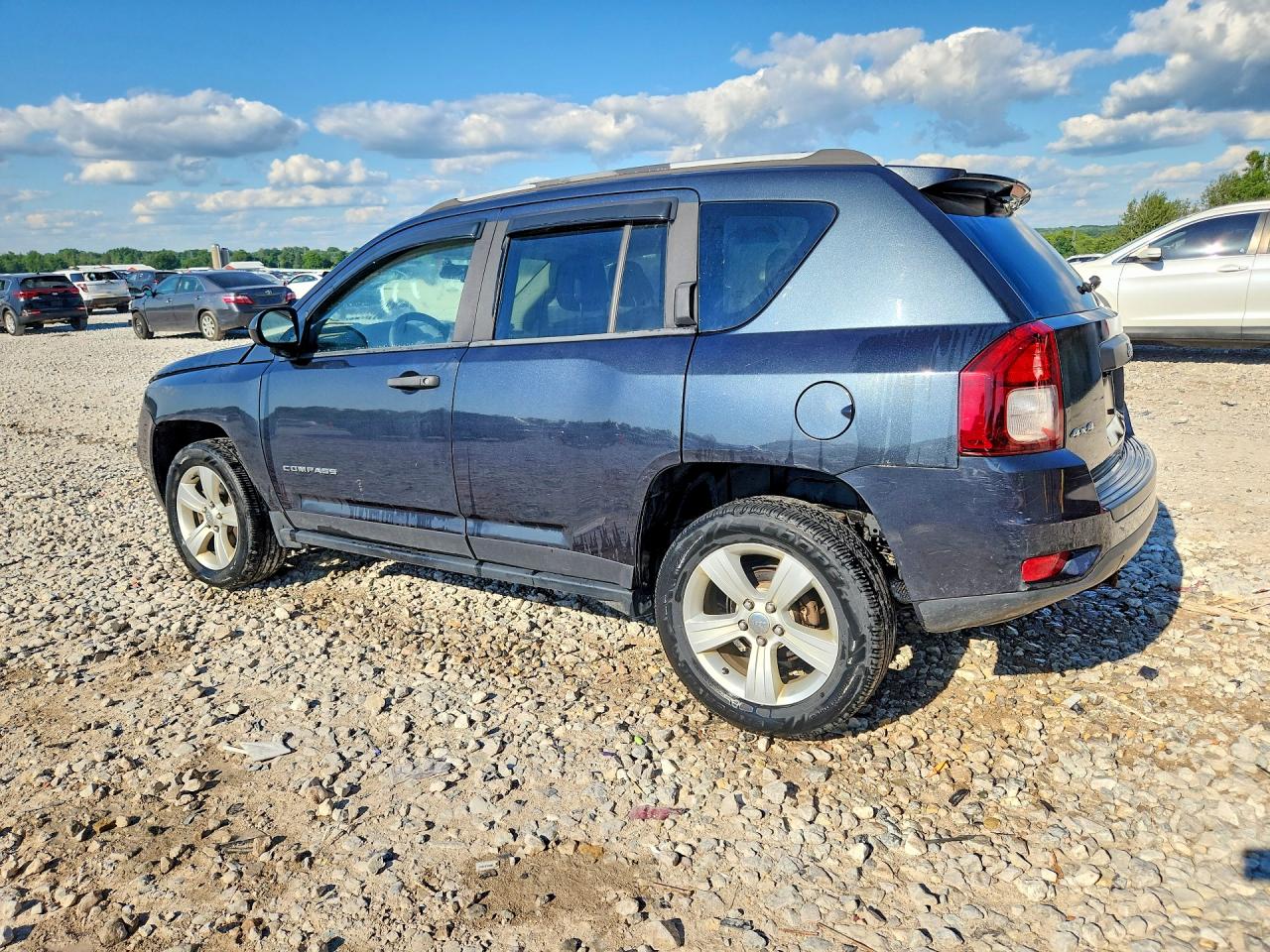 2015 Jeep Compass Sport Black vin: 1C4NJDBB5FD292822