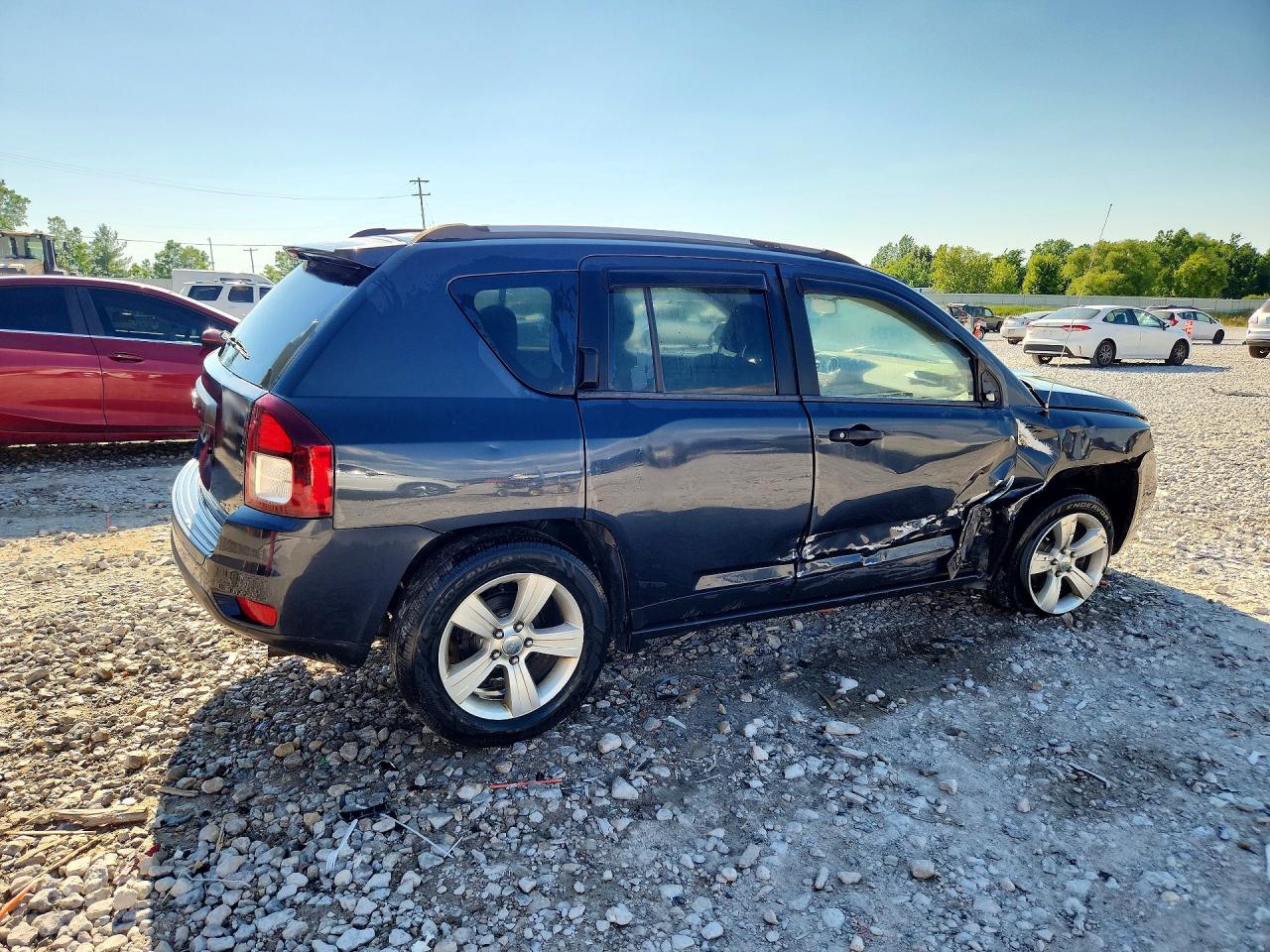 2015 Jeep Compass Sport Black vin: 1C4NJDBB5FD292822