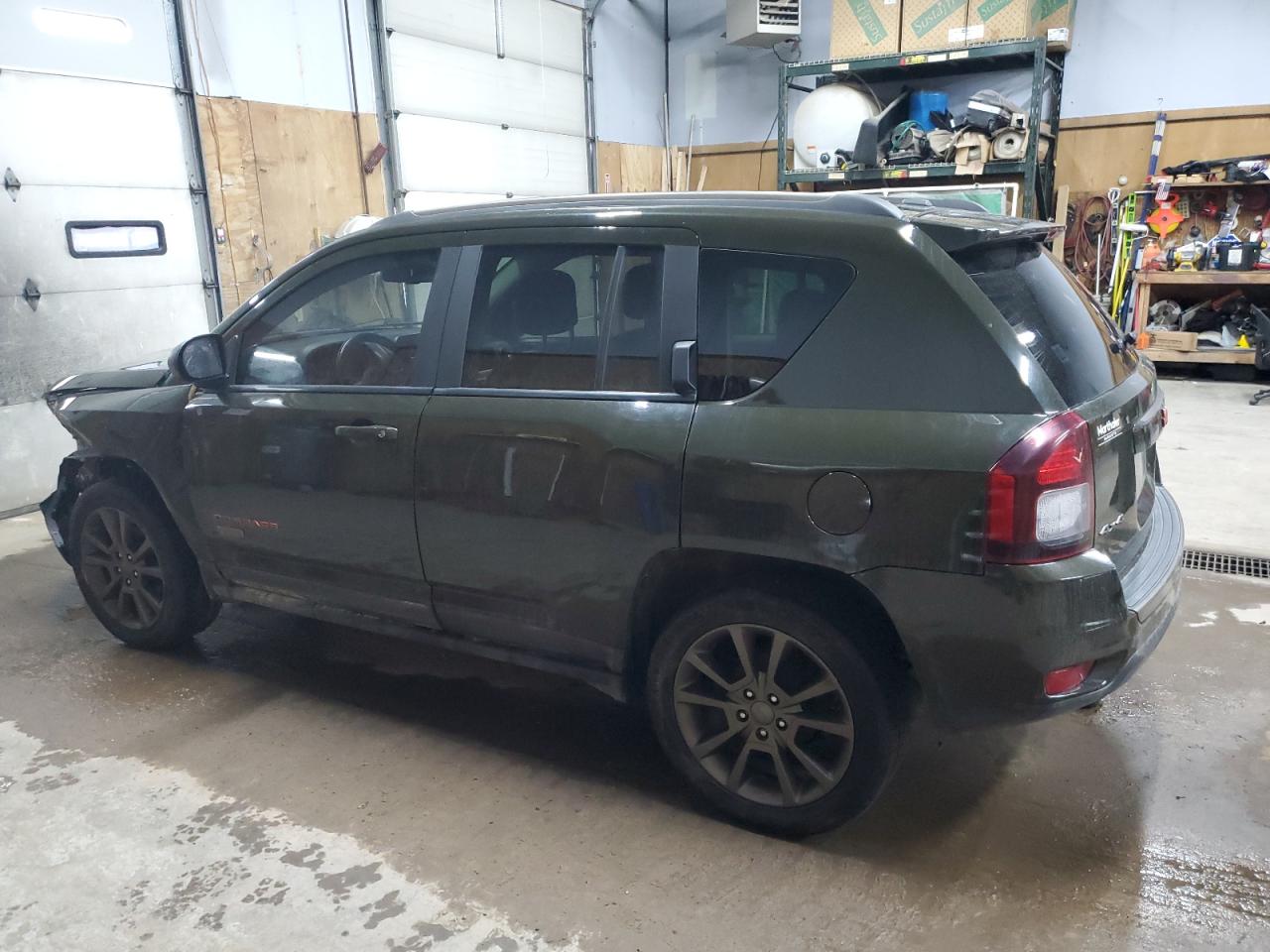 2016 Jeep Compass Sport Green vin: 1C4NJDBB5GD765734
