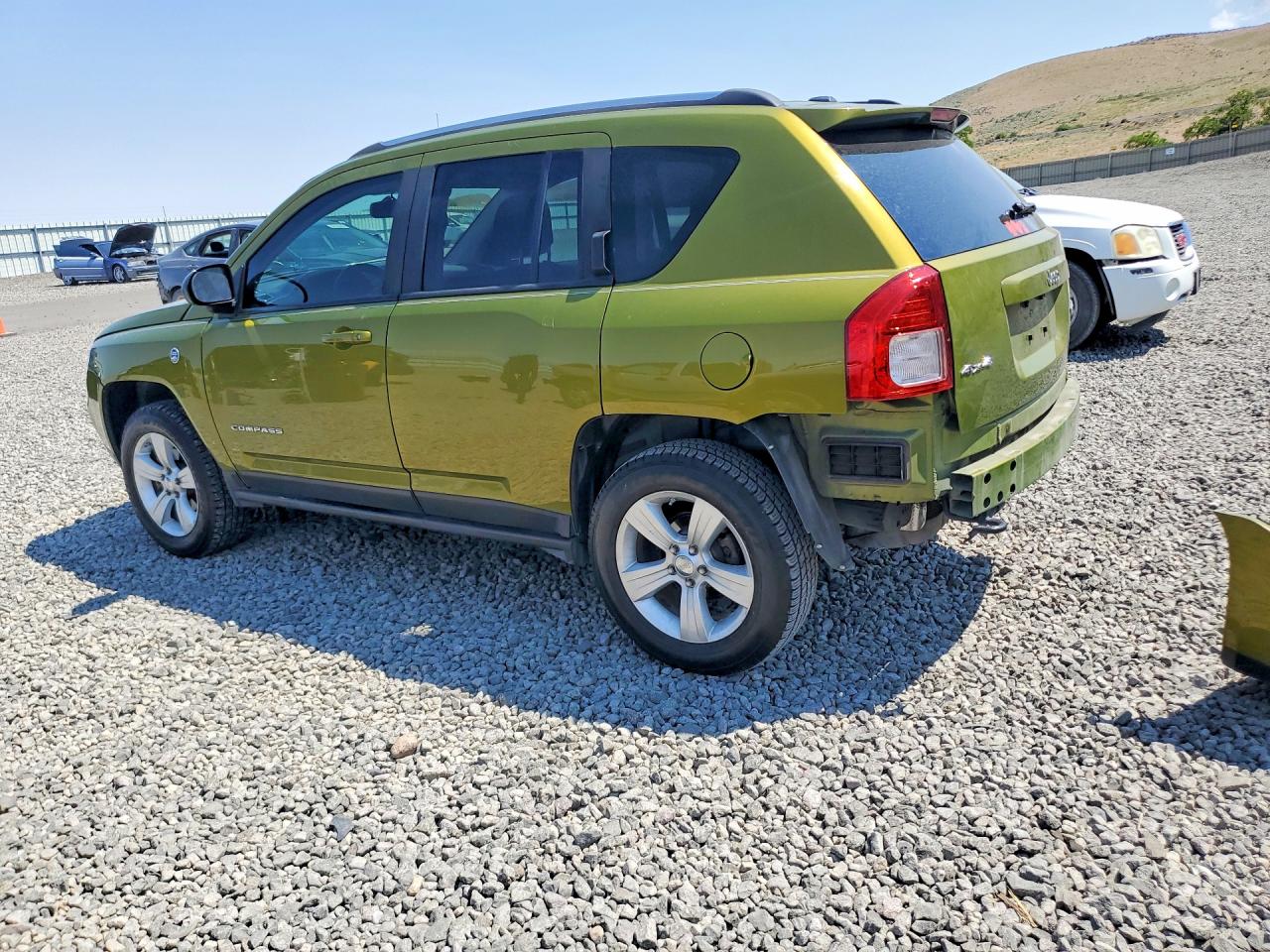 2012 Jeep Compass Sport Green vin: 1C4NJDBB6CD683229