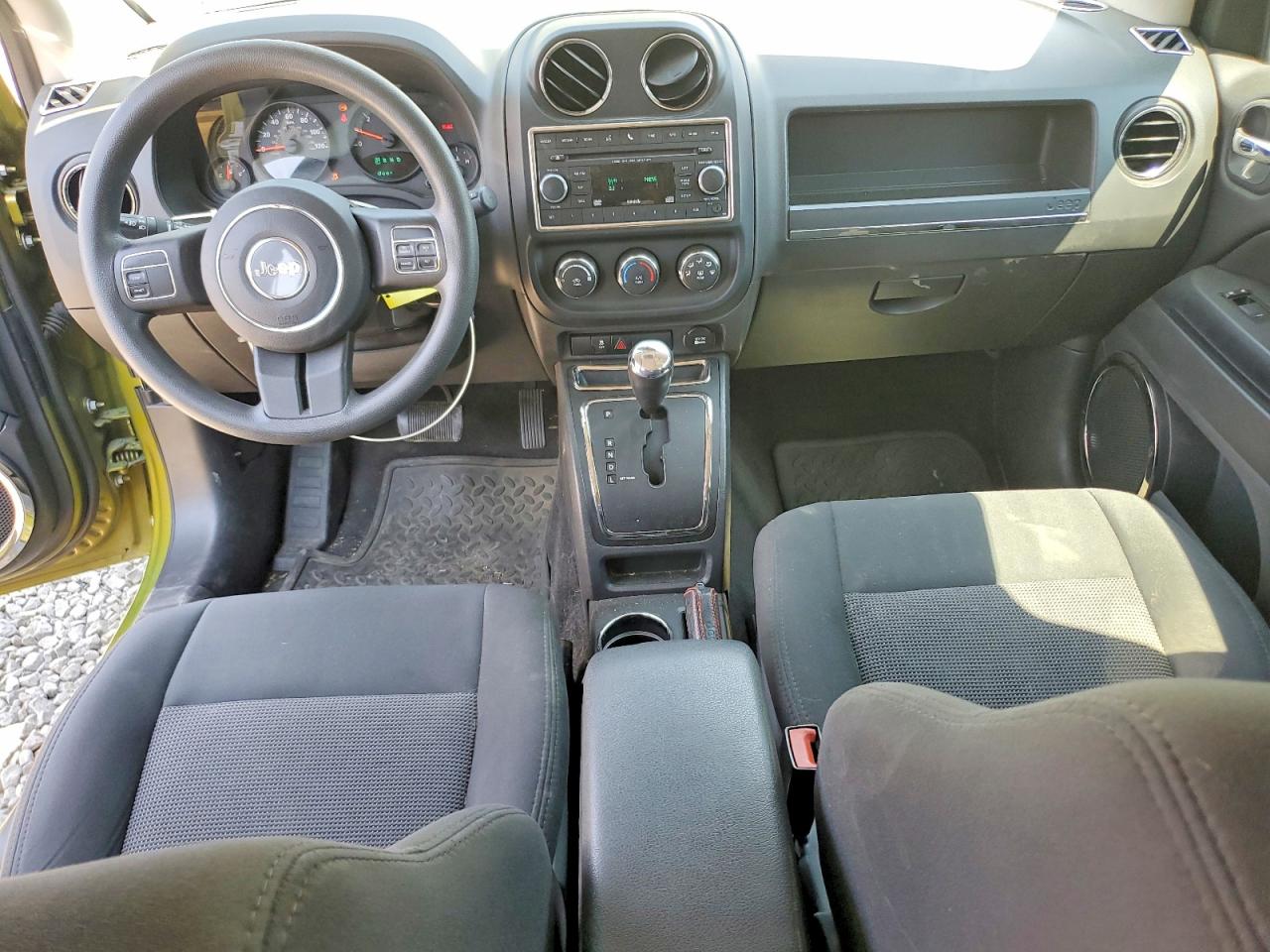 2012 Jeep Compass Sport Green vin: 1C4NJDBB6CD683229