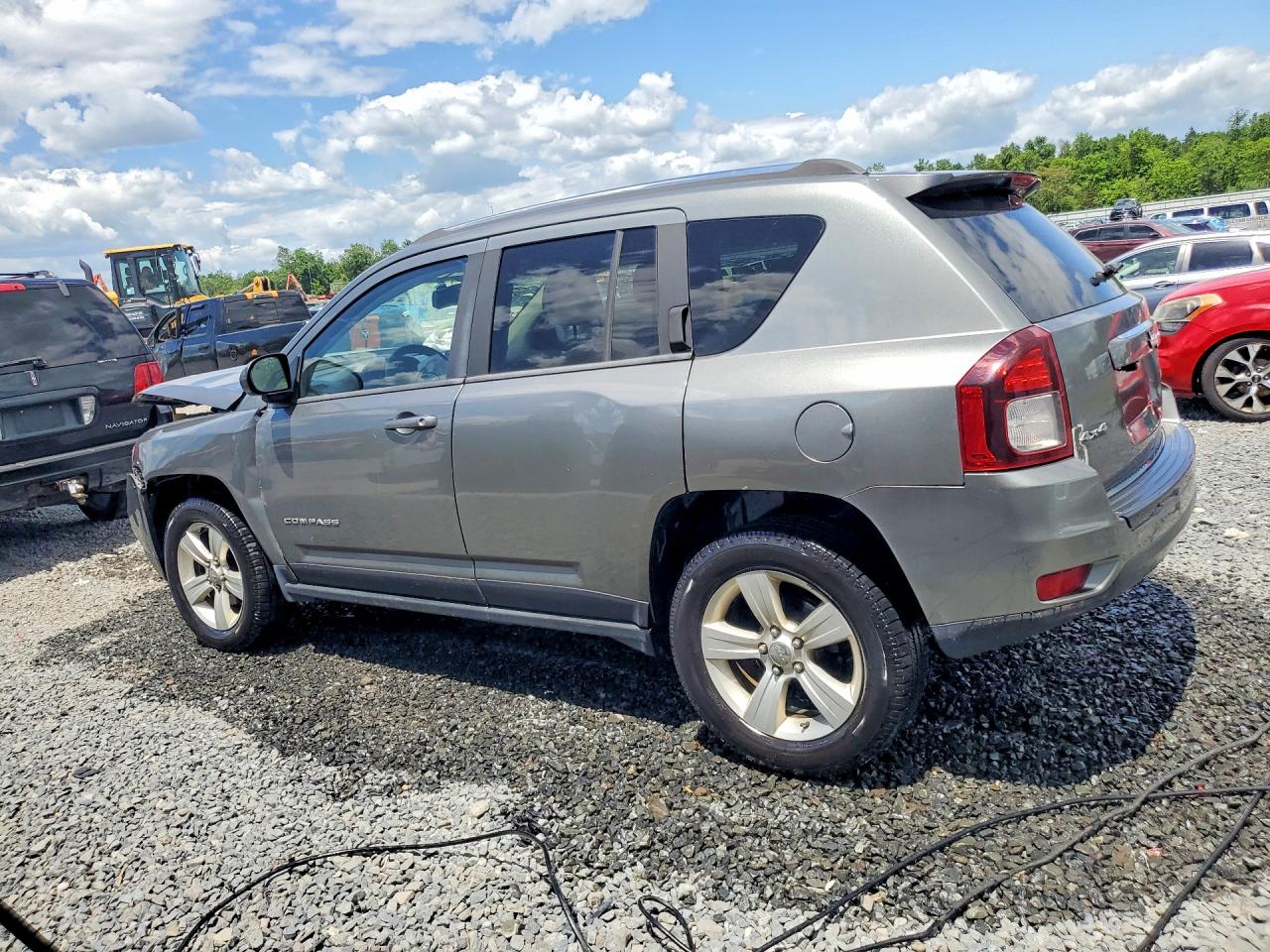 2014 Jeep Compass Sport Серый vin: 1C4NJDBB6ED592593