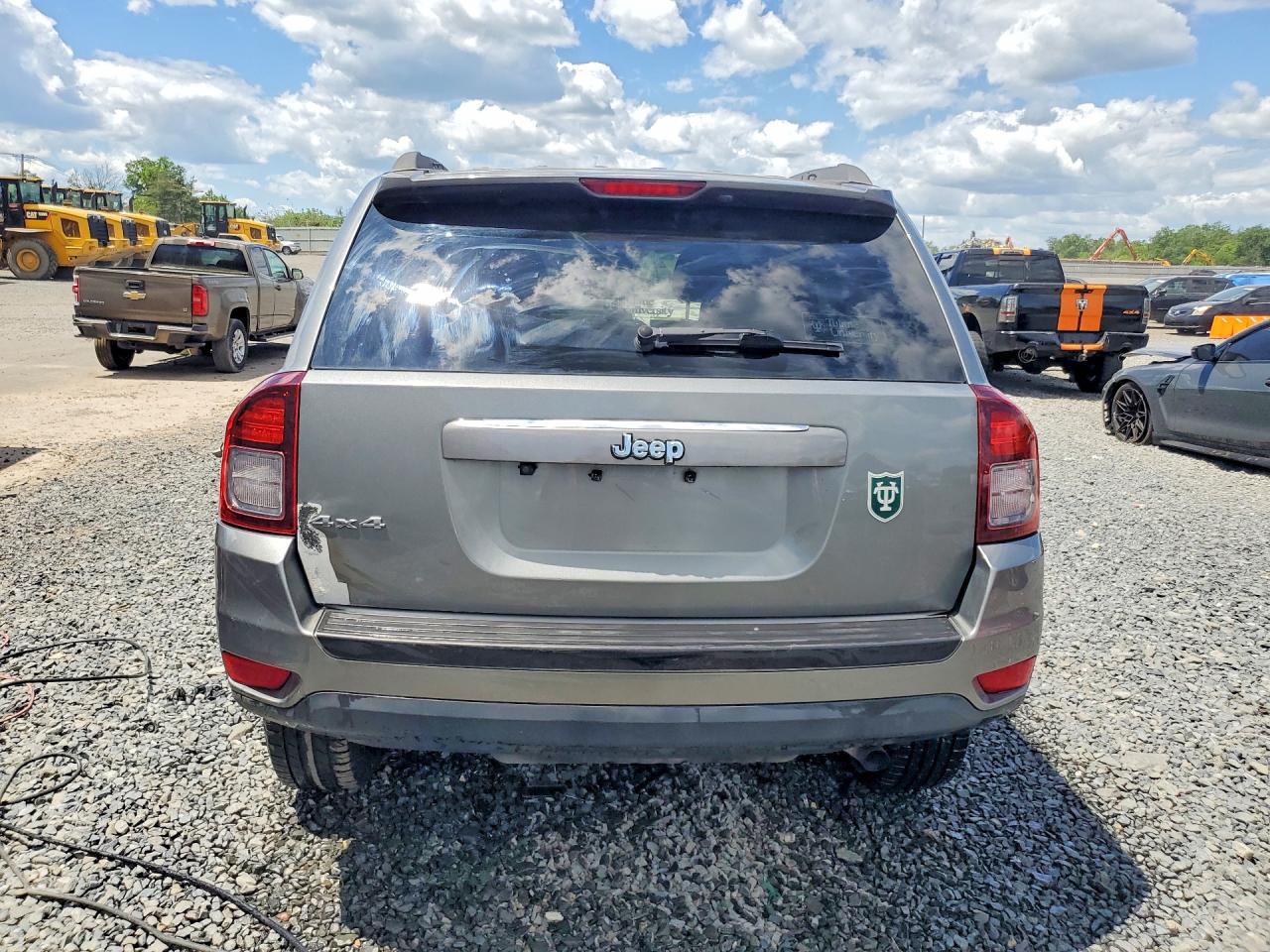 2014 Jeep Compass Sport Серый vin: 1C4NJDBB6ED592593