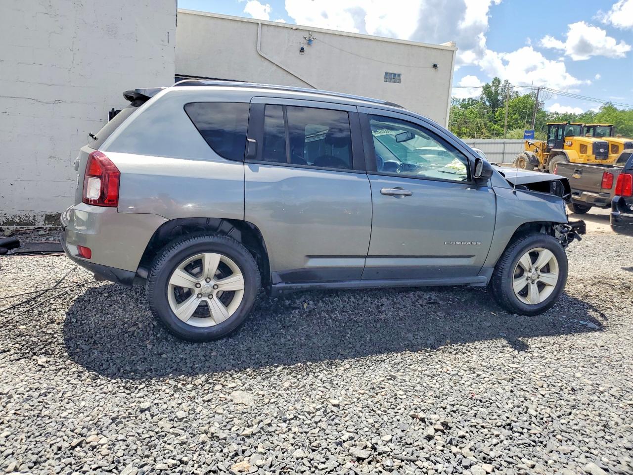 2014 Jeep Compass Sport Серый vin: 1C4NJDBB6ED592593