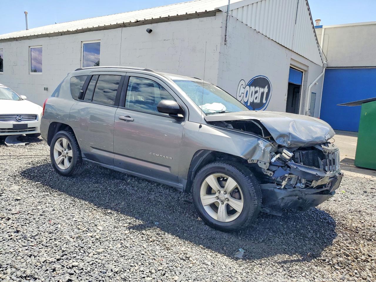 2014 Jeep Compass Sport Серый vin: 1C4NJDBB6ED592593