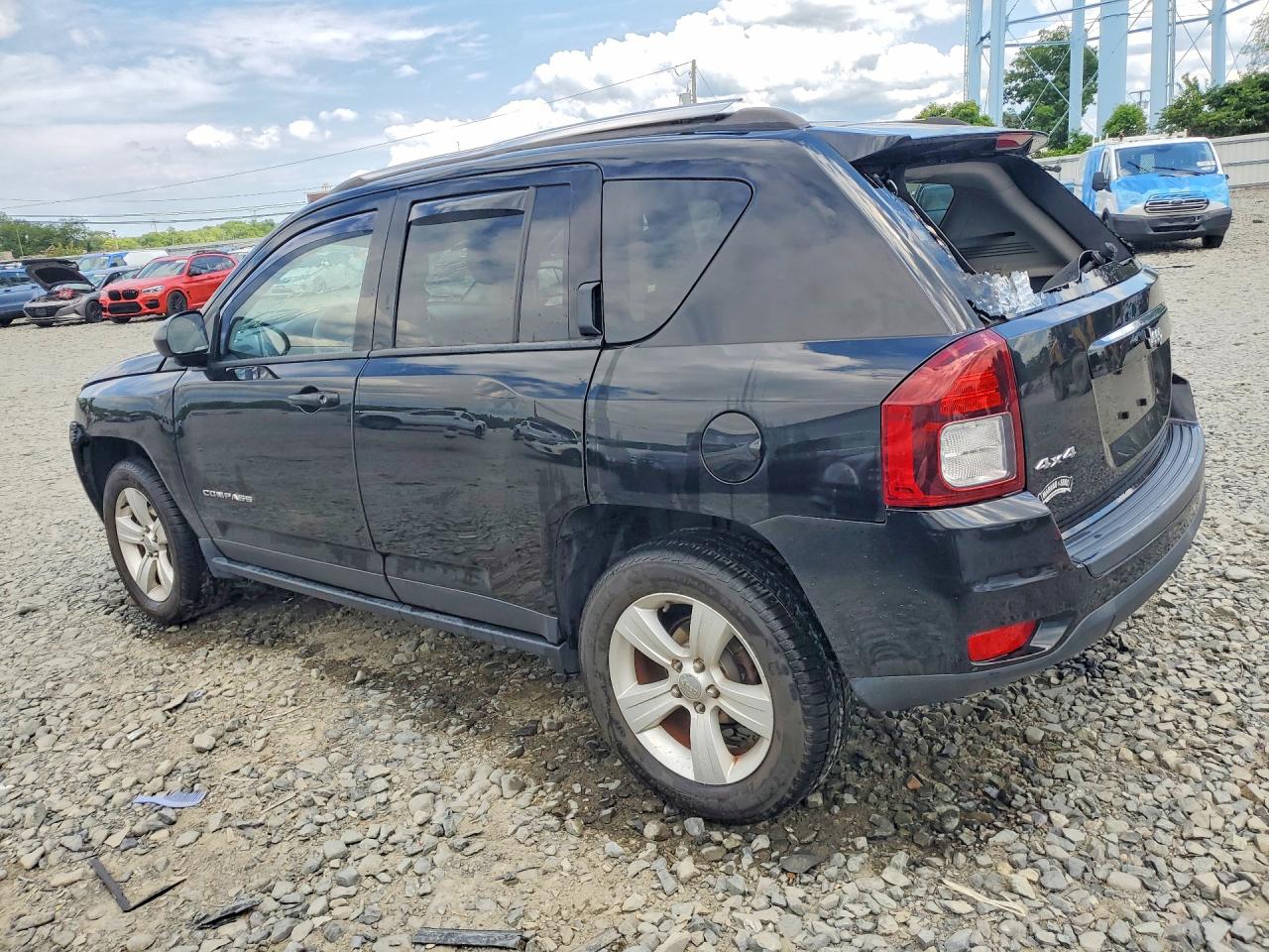 2015 Jeep Compass Sport Black vin: 1C4NJDBB6FD130553