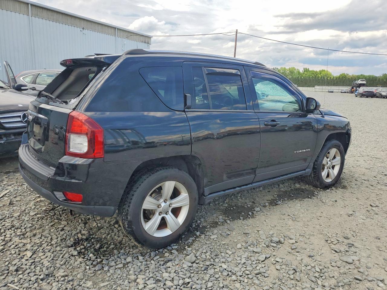 2015 Jeep Compass Sport Black vin: 1C4NJDBB6FD130553