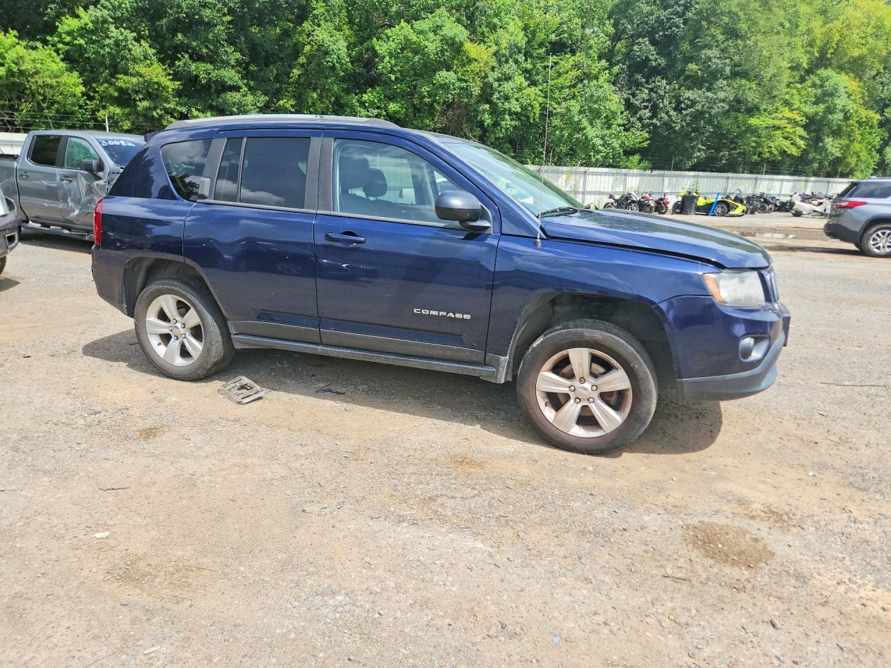 2015 Jeep Compass Sport Blue vin: 1C4NJDBB6FD437835
