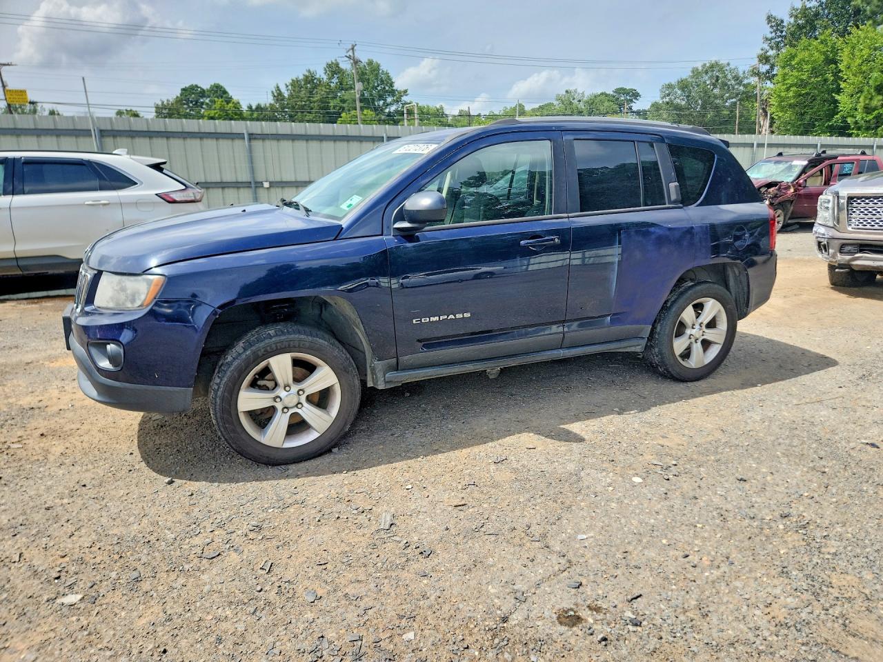 2015 Jeep Compass Sport Blue vin: 1C4NJDBB6FD437835