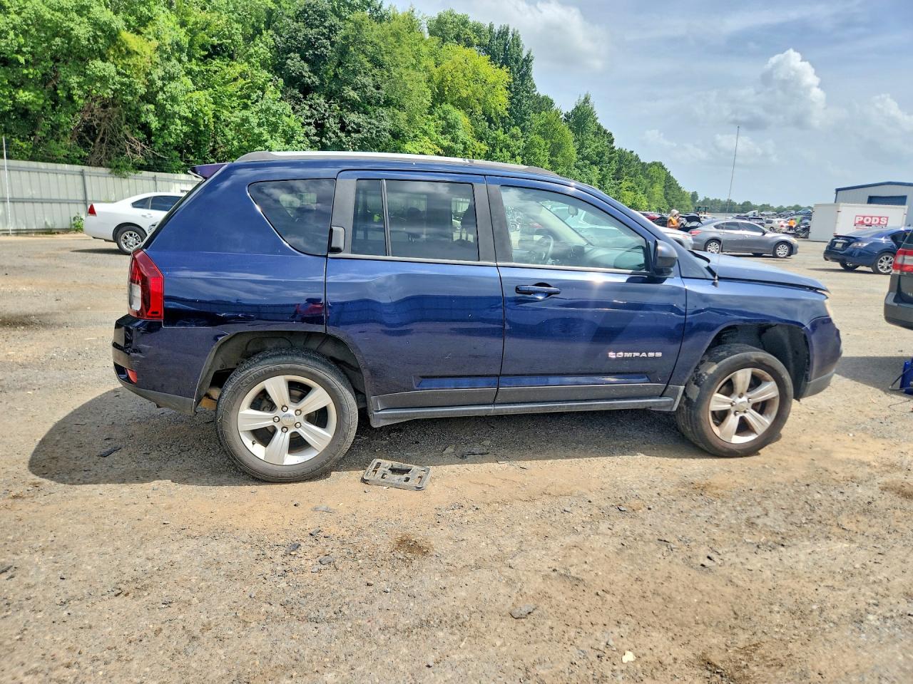 2015 Jeep Compass Sport Blue vin: 1C4NJDBB6FD437835