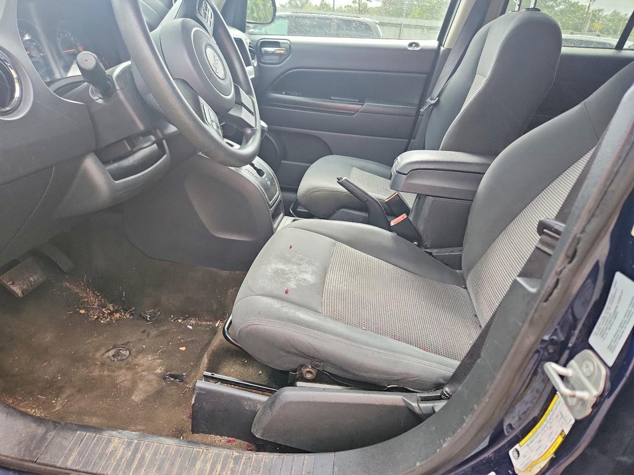2015 Jeep Compass Sport Blue vin: 1C4NJDBB6FD437835