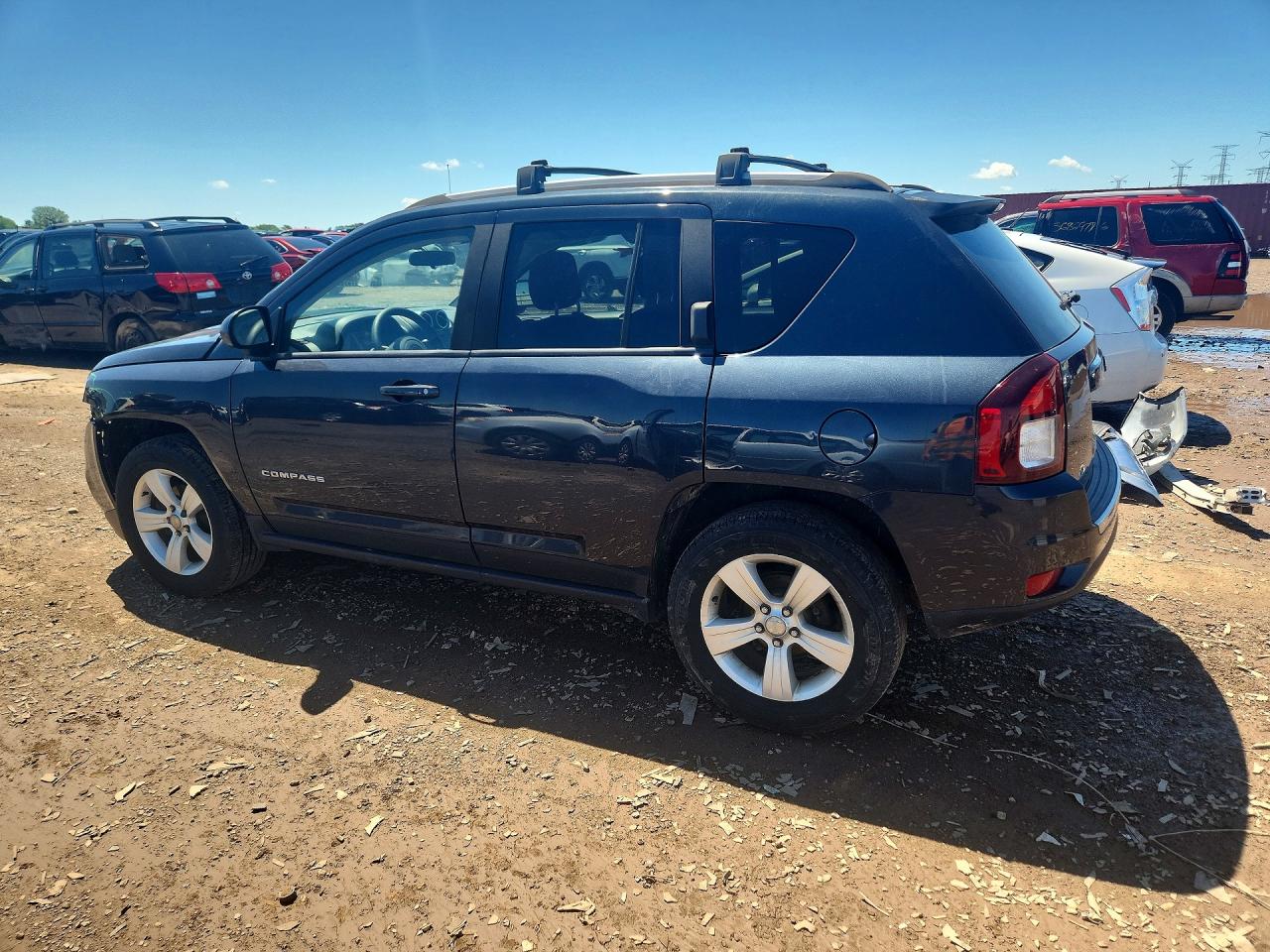 2015 Jeep Compass Sport Угольный vin: 1C4NJDBB6FD439973