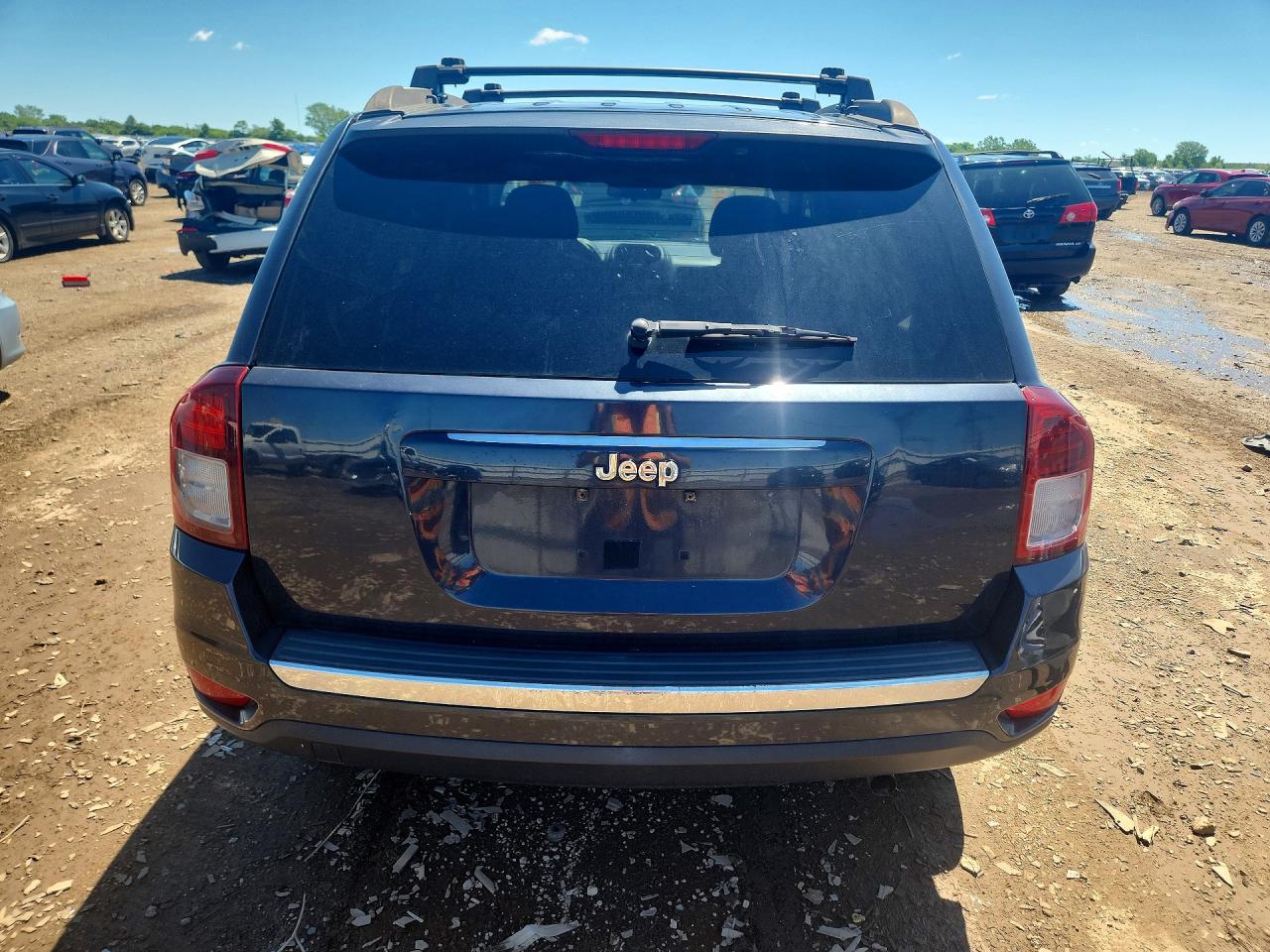 2015 Jeep Compass Sport Угольный vin: 1C4NJDBB6FD439973