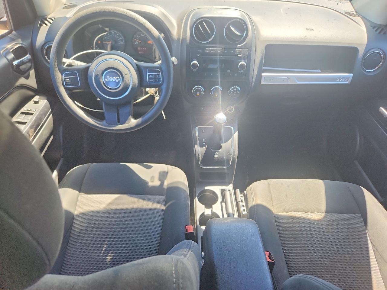 2015 Jeep Compass Sport Угольный vin: 1C4NJDBB6FD439973