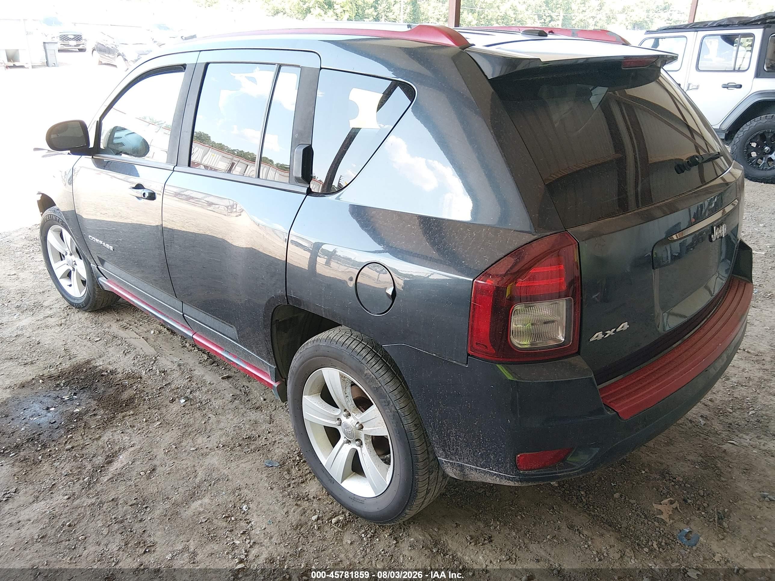 2016 Jeep Compass Sport Gray vin: 1C4NJDBB6GD521025