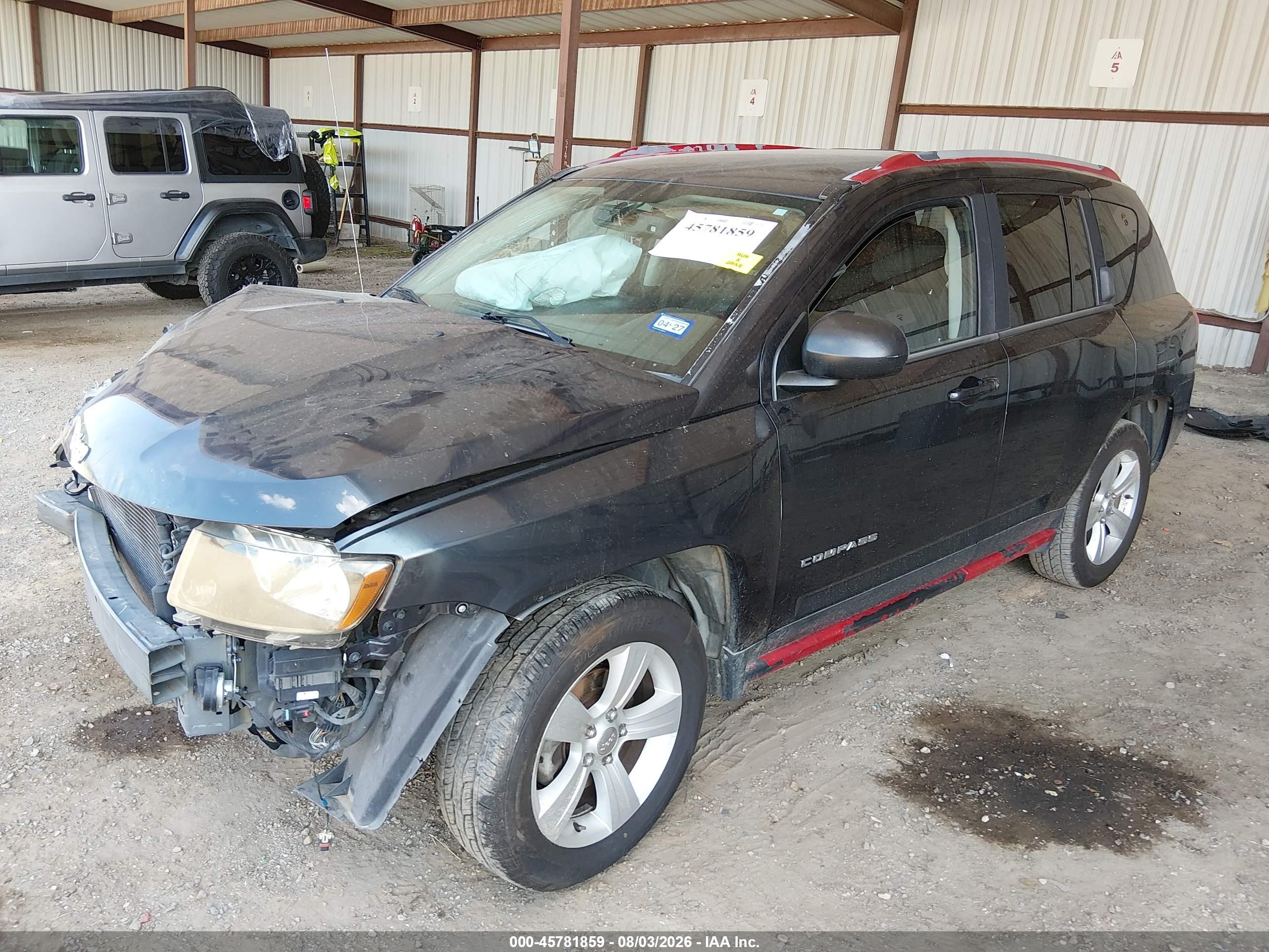 2016 Jeep Compass Sport Gray vin: 1C4NJDBB6GD521025