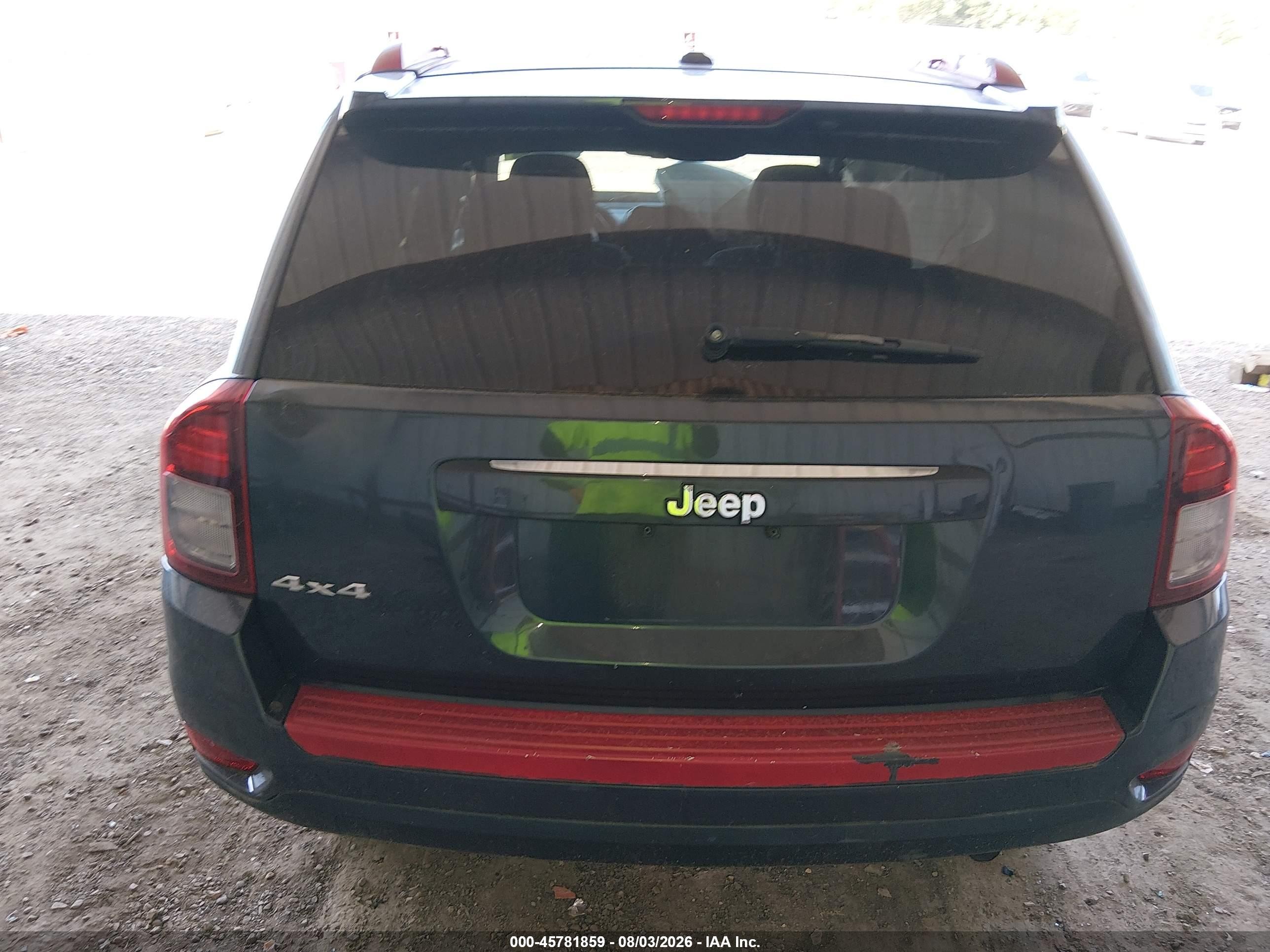 2016 Jeep Compass Sport Gray vin: 1C4NJDBB6GD521025