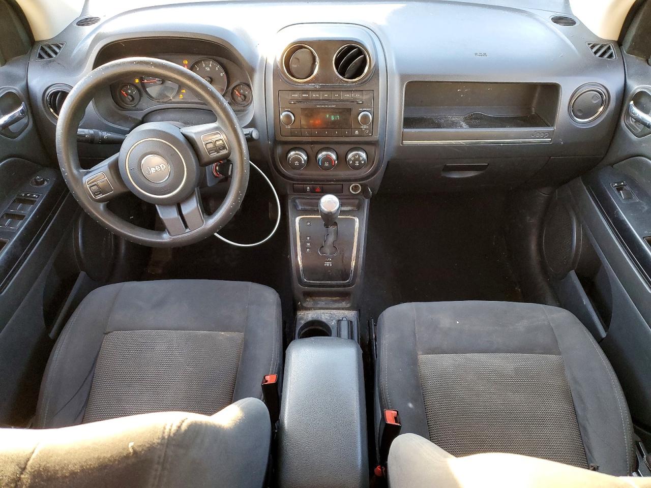 2012 Jeep Compass Sport Silver vin: 1C4NJDBB7CD562399