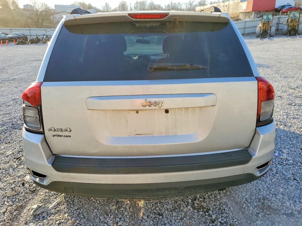 2012 Jeep Compass Sport Silver vin: 1C4NJDBB7CD562399