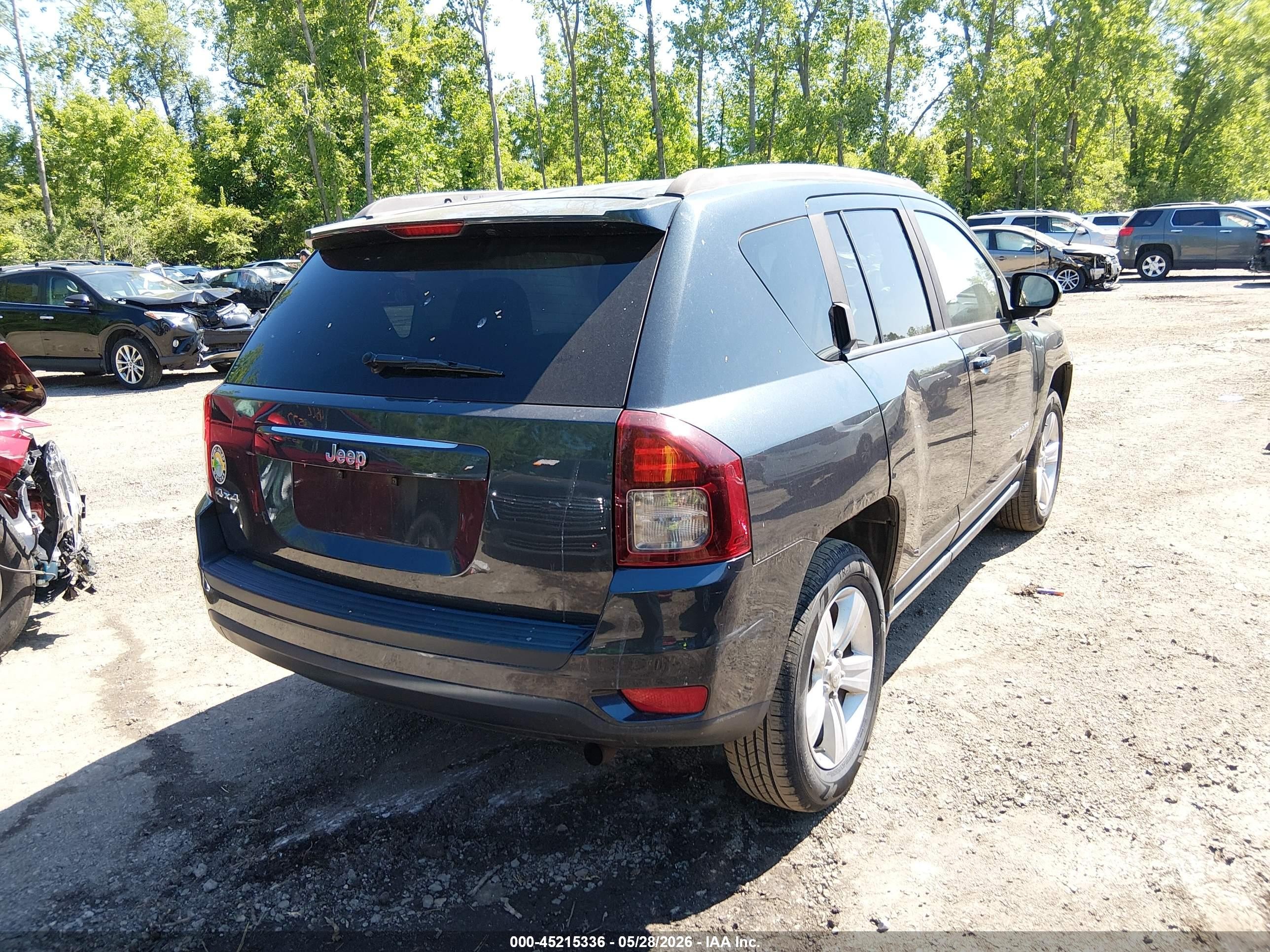 2014 Jeep Compass Sport Navy vin: 1C4NJDBB7ED828796