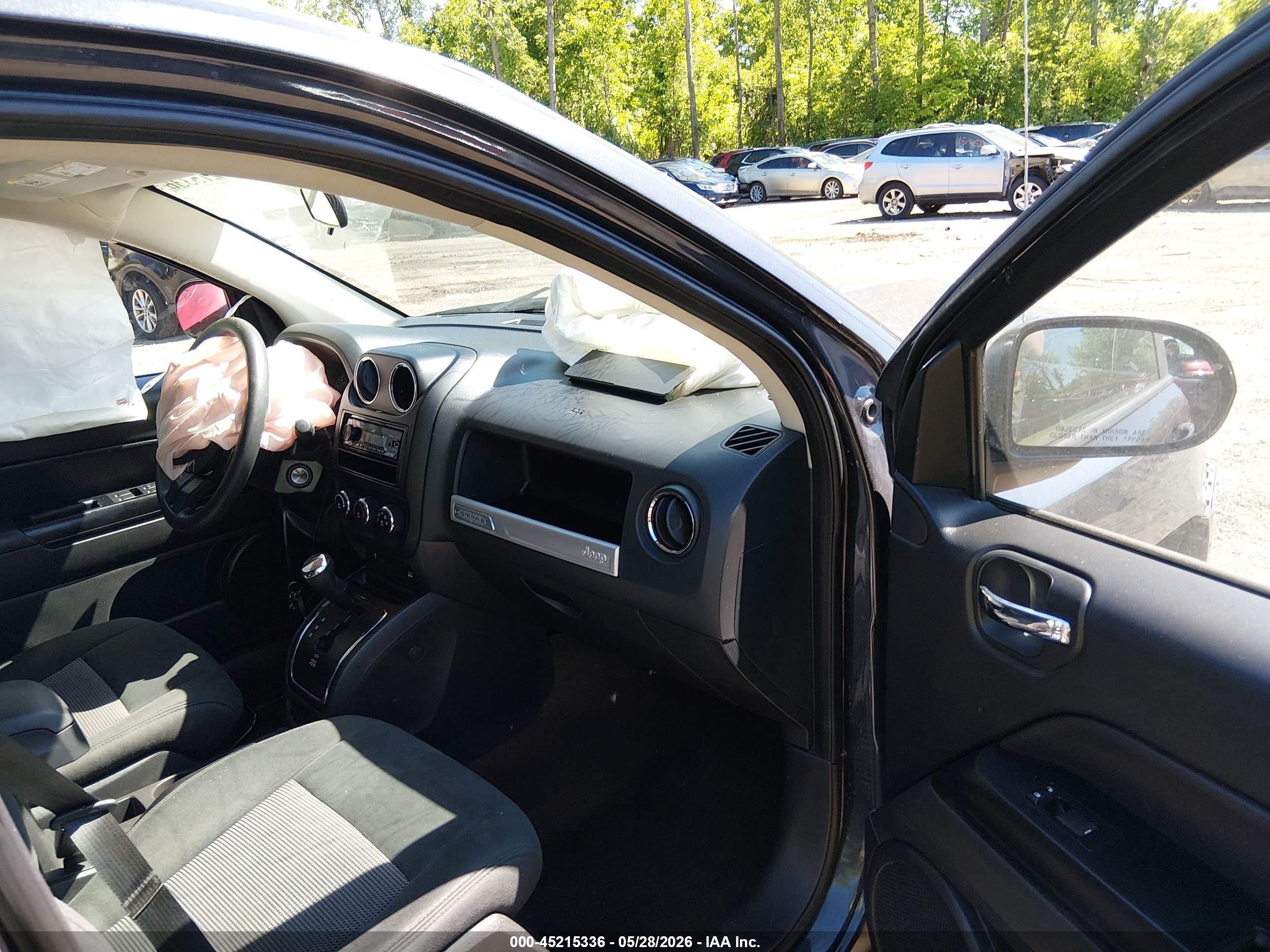 2014 Jeep Compass Sport Navy vin: 1C4NJDBB7ED828796