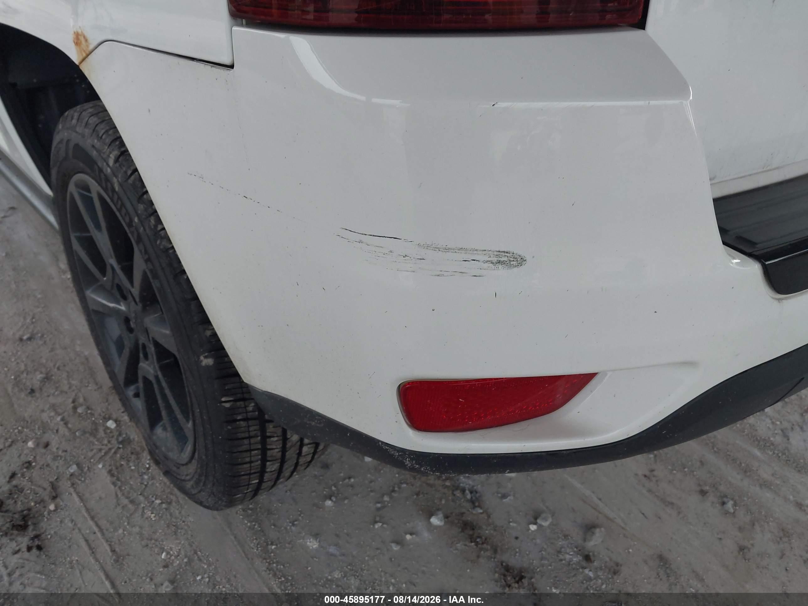 2015 Jeep Compass Altitude Edition White vin: 1C4NJDBB7FD357735