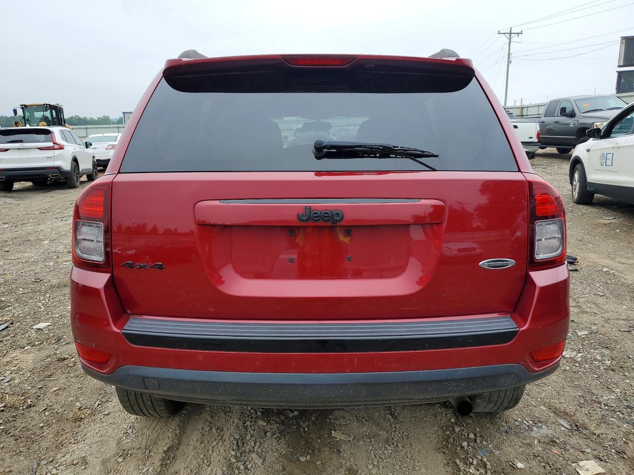 2015 Jeep Compass Sport Maroon vin: 1C4NJDBB7FD426813